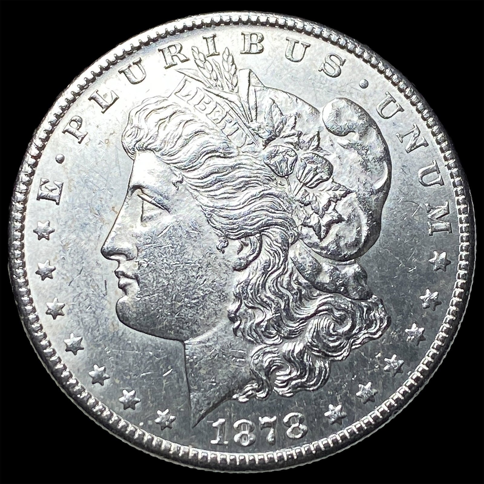 1878-S Silver Morgan Dollar UNCIRCULATED: 1878-S Silver Morgan Dollar UNCIRCULATED