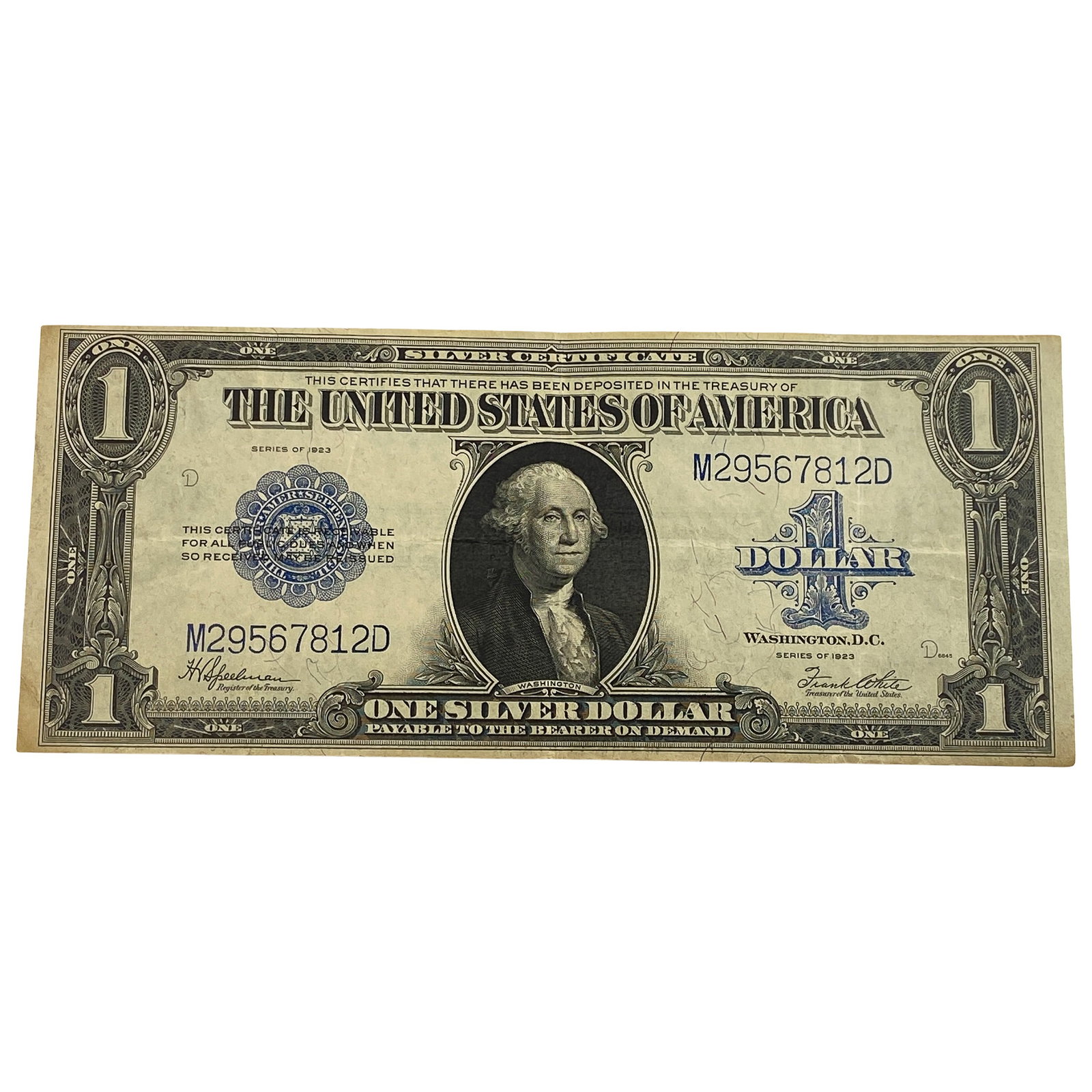 1923 $1 washington, DC (1 of 2)