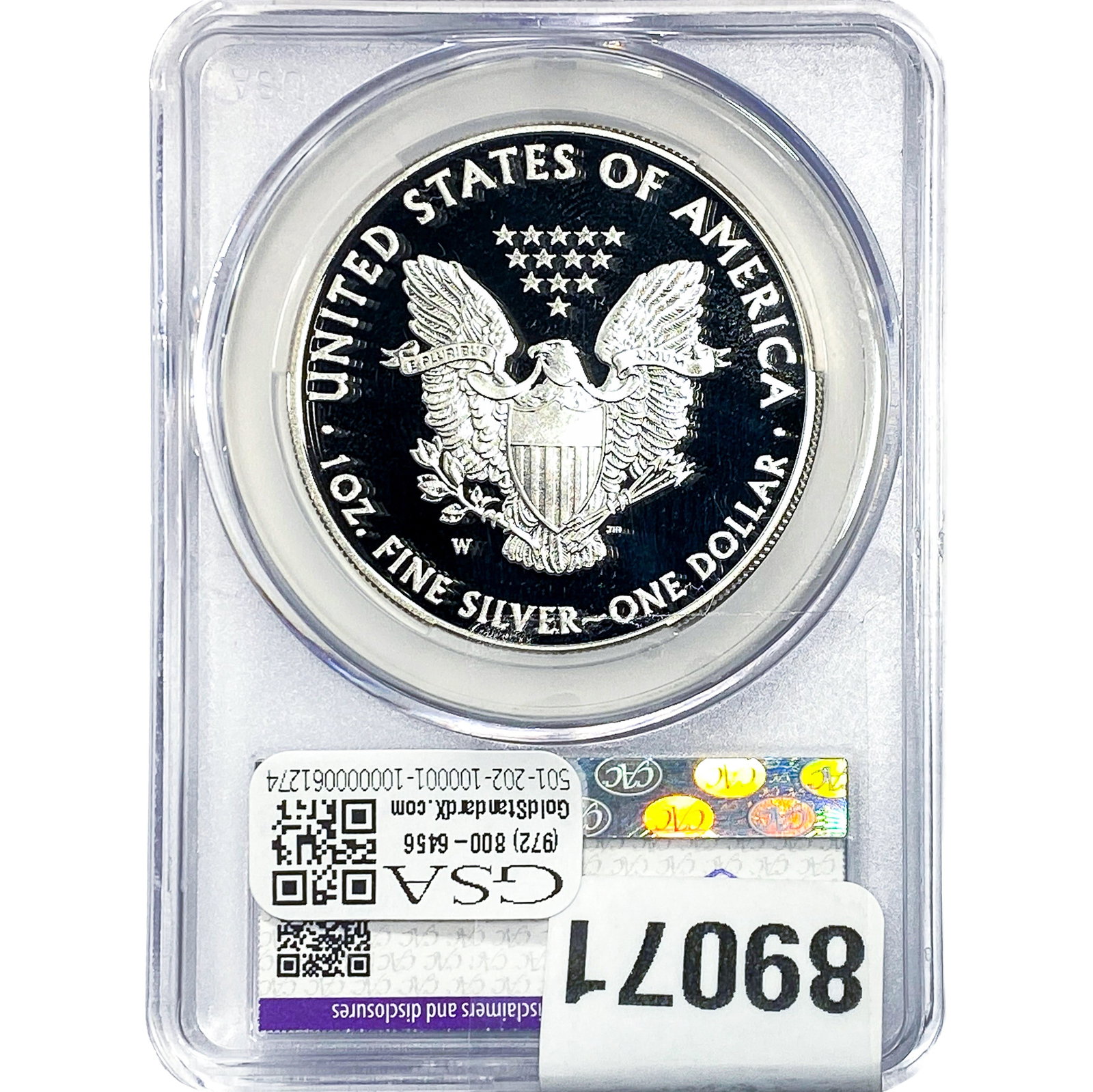 2014-W Silver Eagle CAC PR69 DCAM - 2