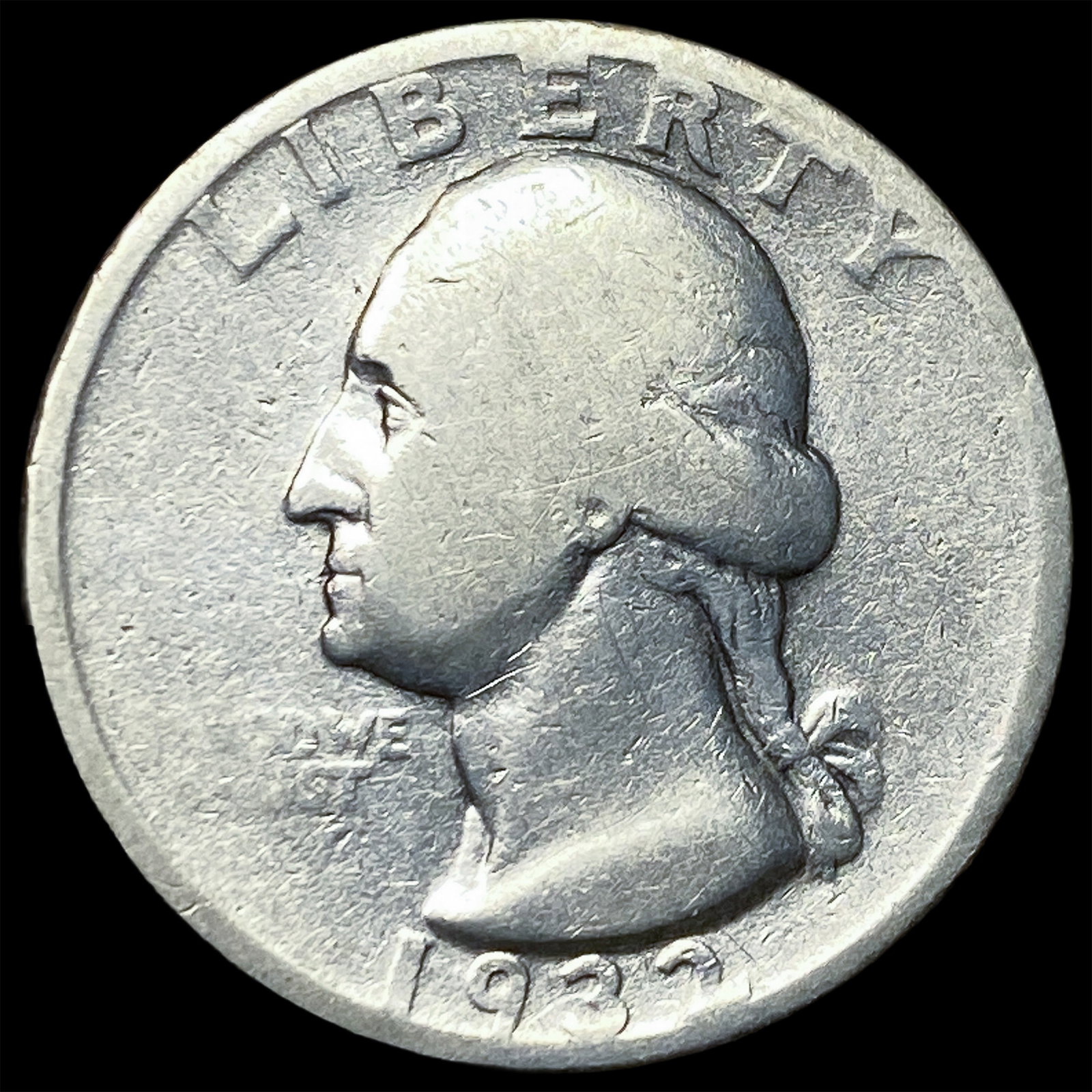 1932-D Washington Quarter LIGHTLY CIRCULATED (1 of 2)
