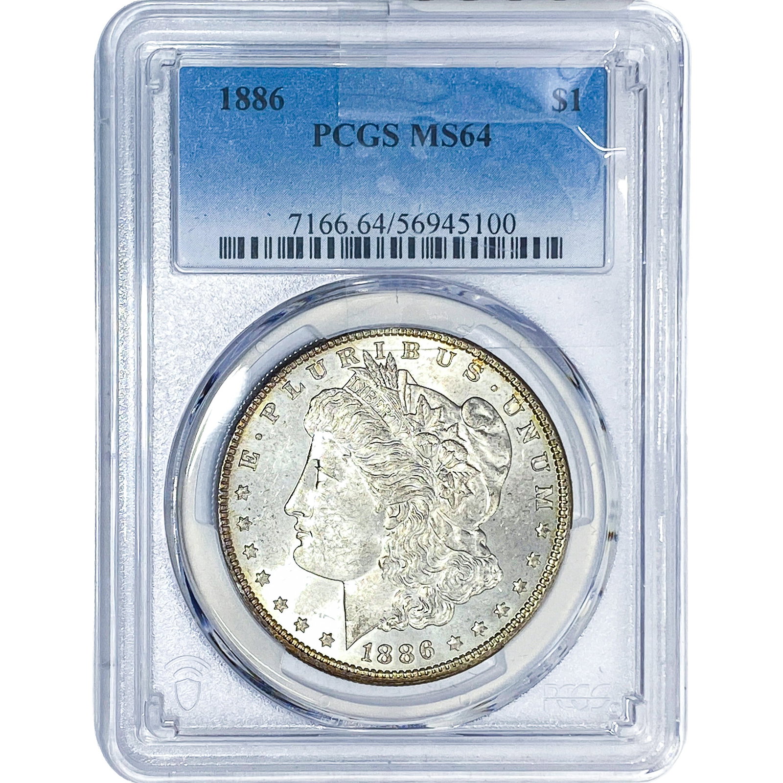 1886 Morgan Silver Dollar PCGS MS64 (1 of 2)