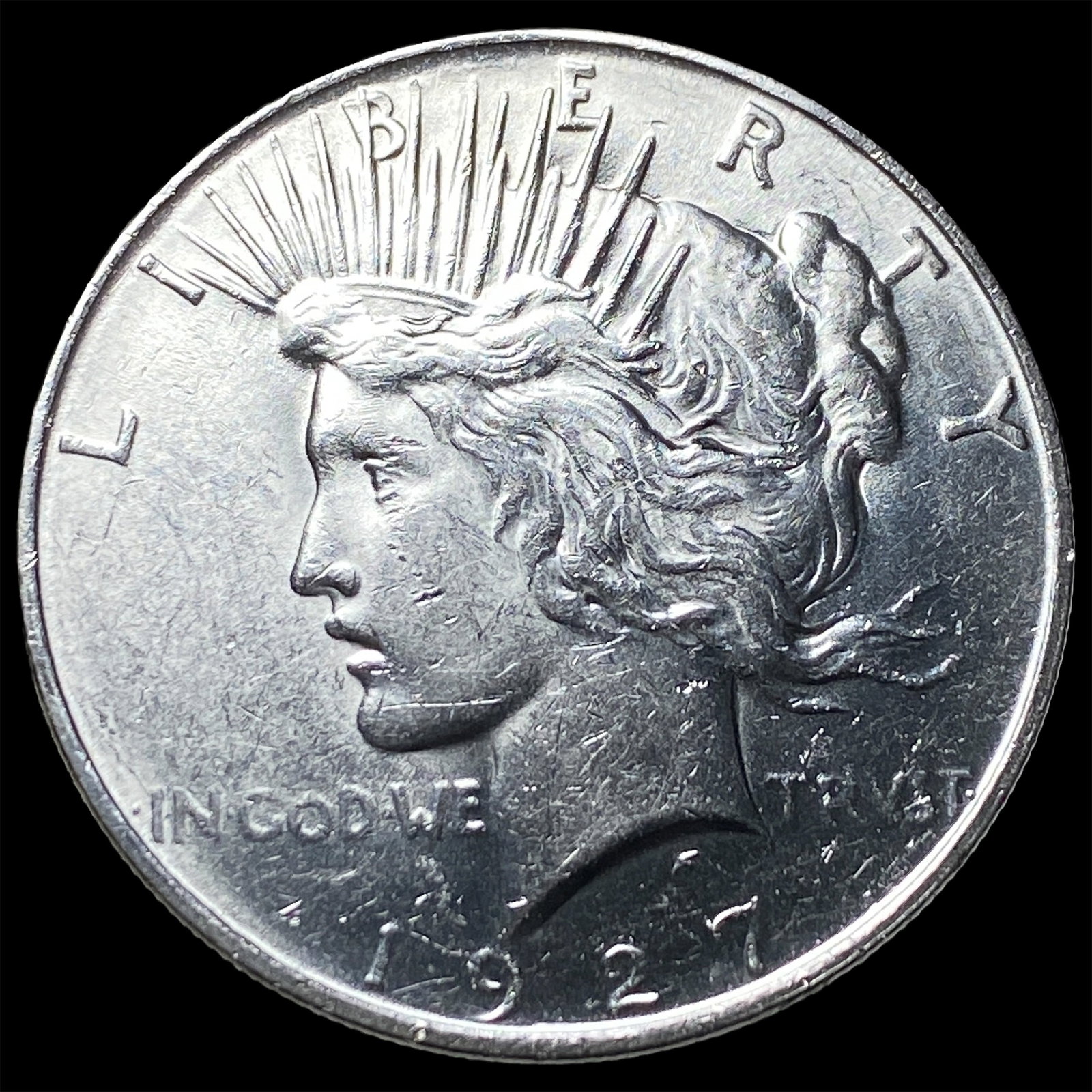 1927-D Silver Peace Dollar UNCIRCULATED (1 of 2)
