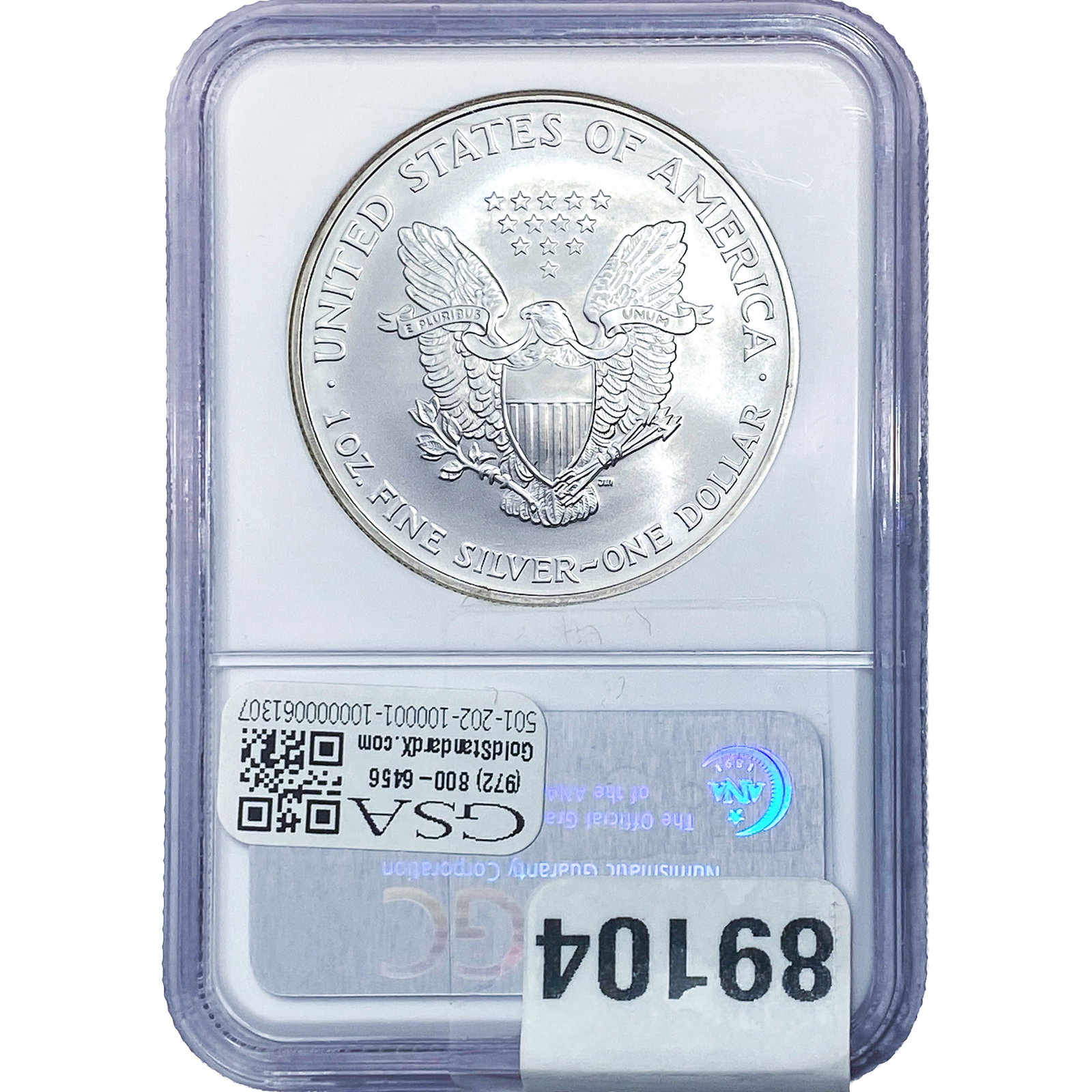 2007 Silver Eagle NGC MS69 - 2