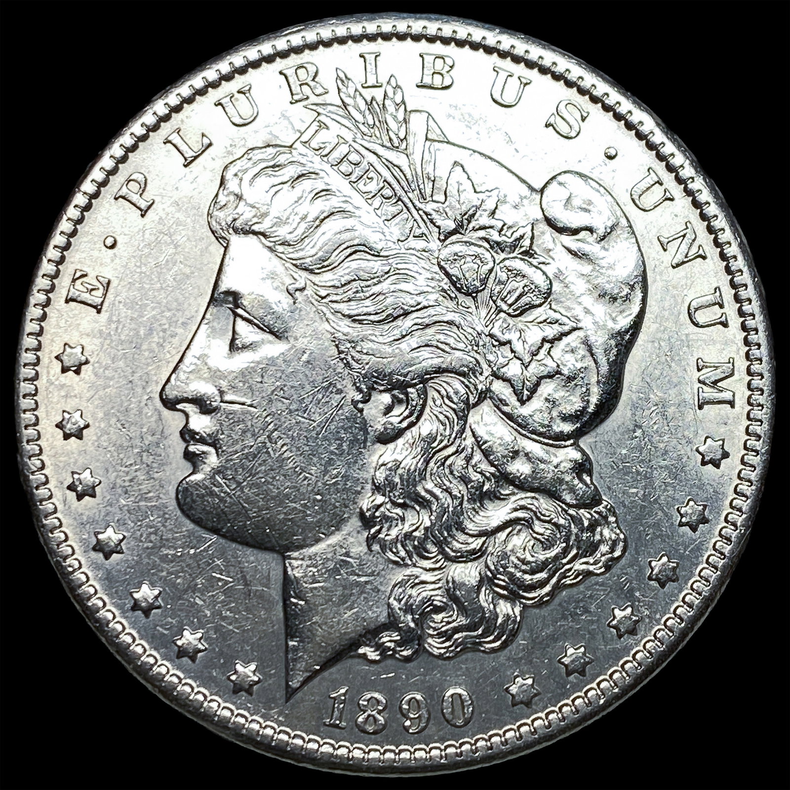 1890-CC Silver Morgan Dollar UNCIRCULATED (1 of 2)