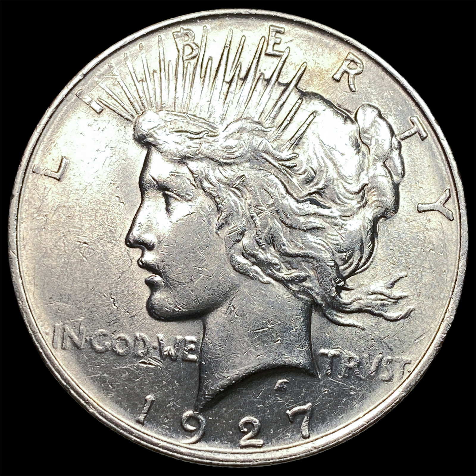 1927-D Peace Silver Dollar UNCIRCULATED: 1927-D Peace Silver Dollar UNCIRCULATED