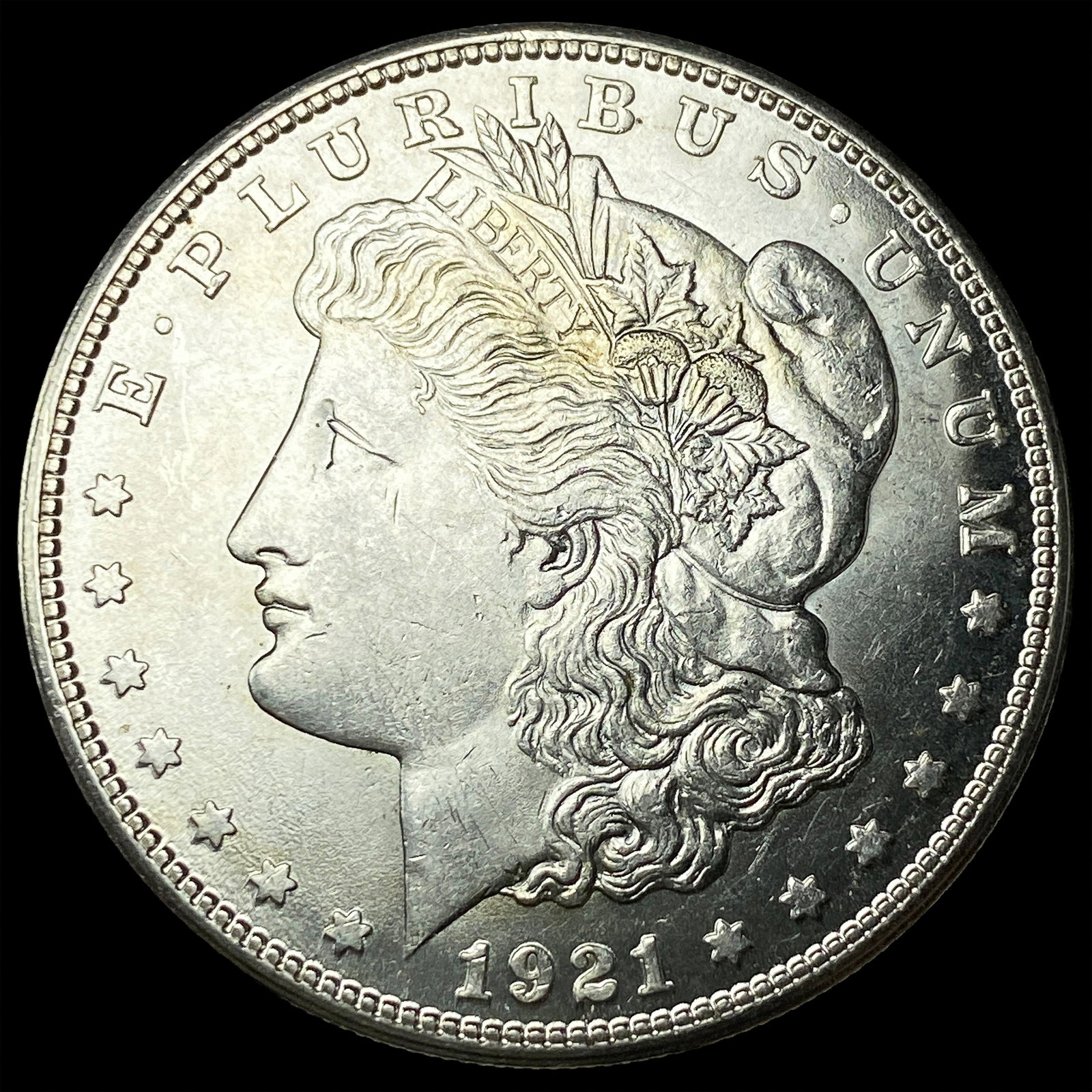 1921-S Silver Morgan Dollar CLOSELY UNCIRCULATED (1 of 2)