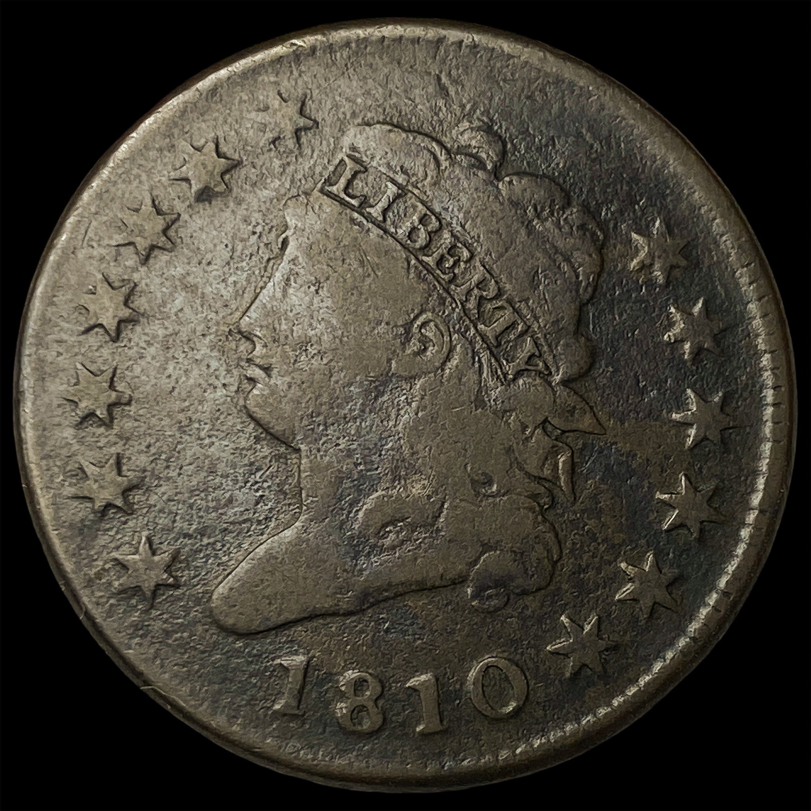 1810 Classic Head Large Cent HIGH GRADE: 1810 Classic Head Large Cent HIGH GRADE