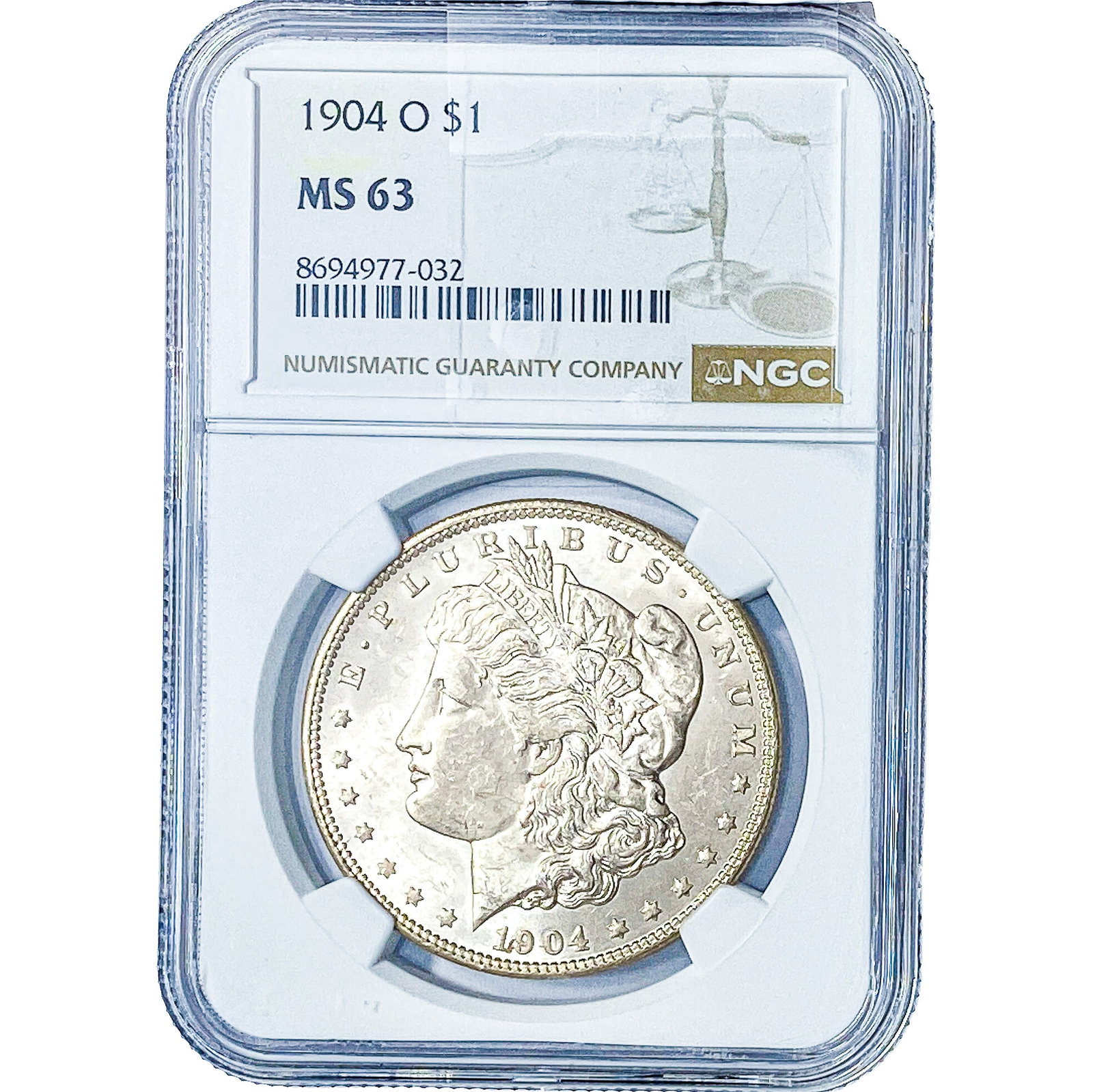 1904-O Morgan Silver Dollar NGC MS63 (1 of 2)