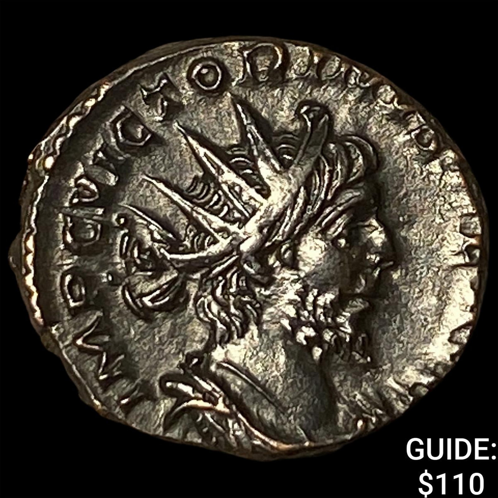 Gallic Victorinus 269-271 AD Bronze Antoninianus CHOICE AU: Gallic Victorinus 269-271 AD Bronze Antoninianus CHOICE AU