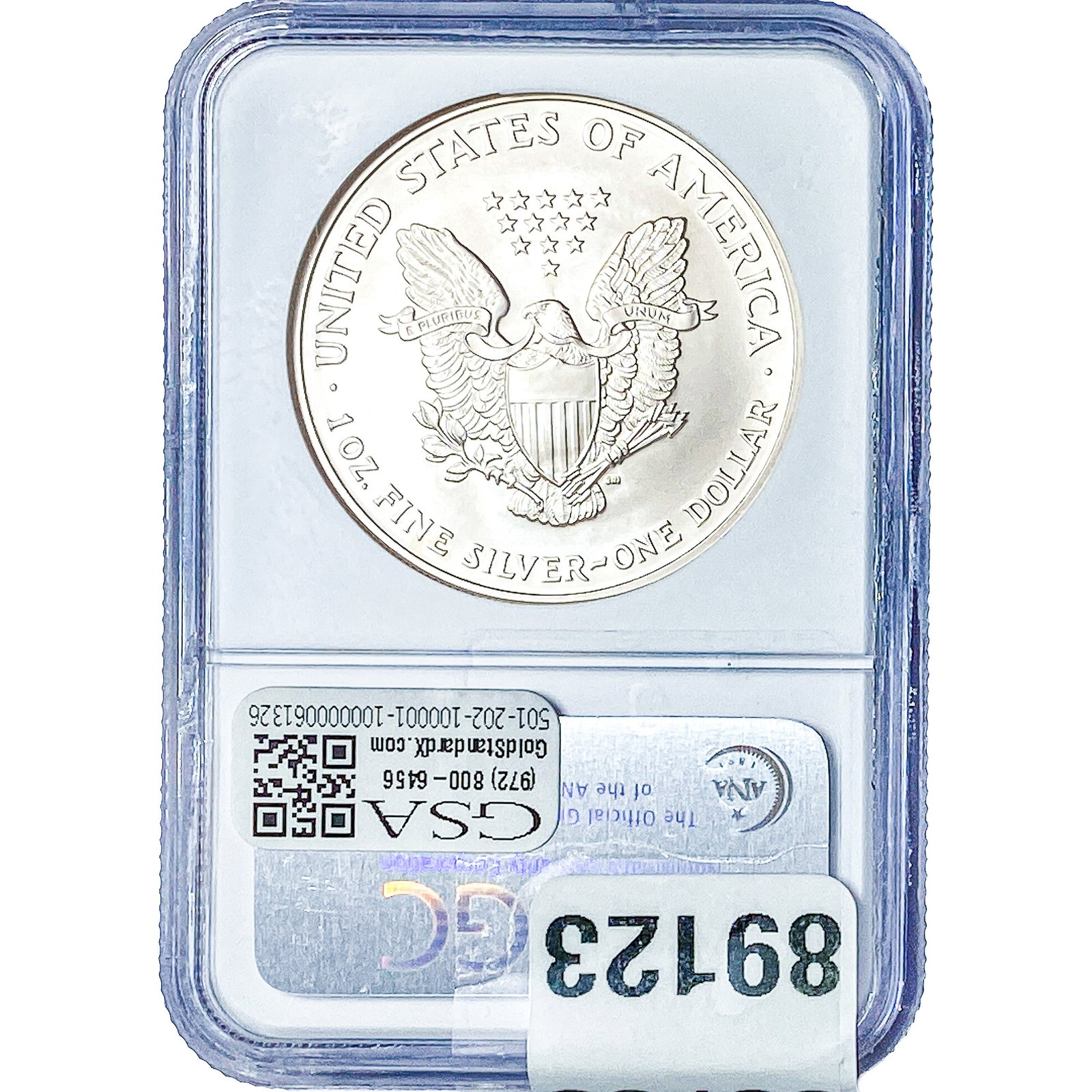 2007 Silver Eagle NGC MS69 - 2
