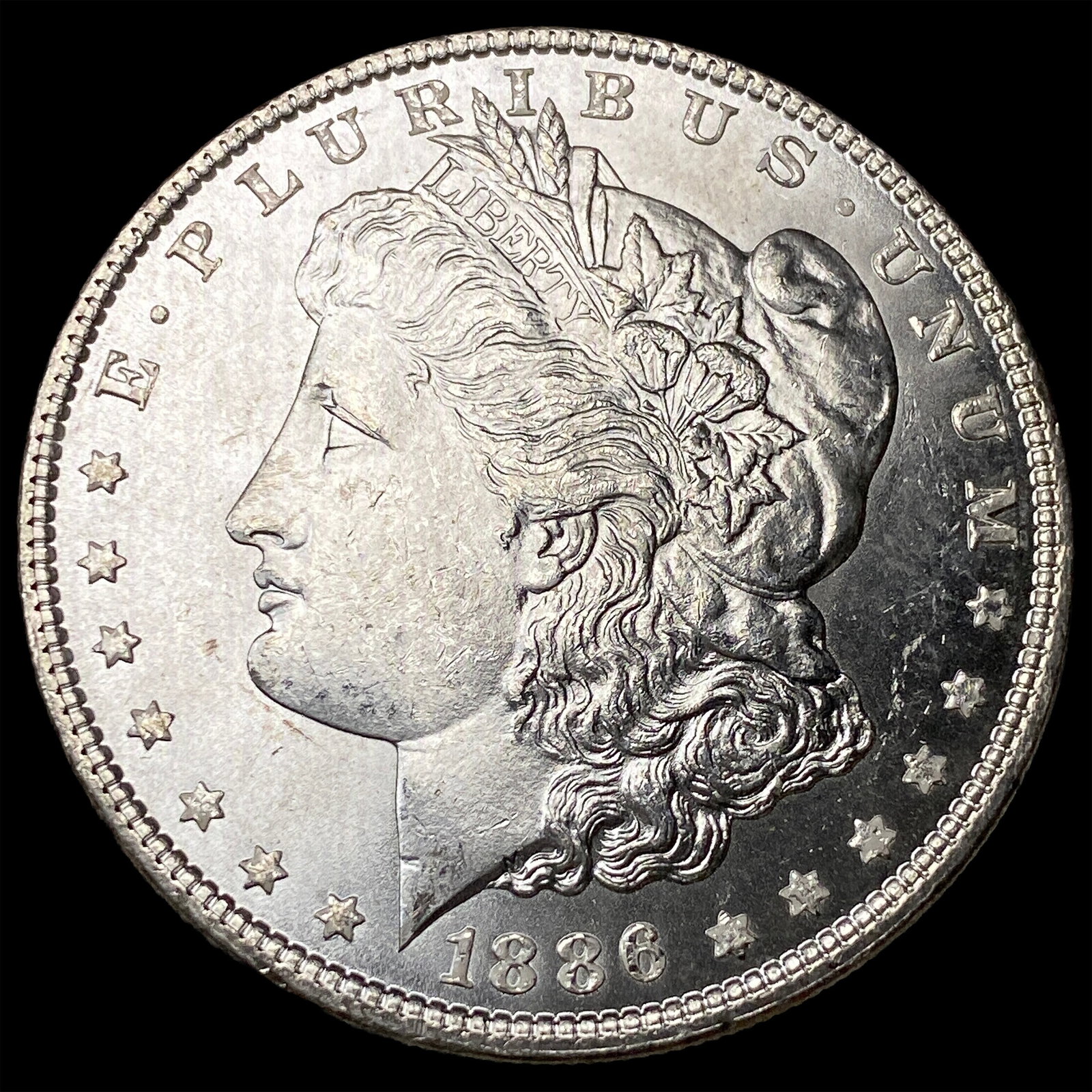 1886 Morgan Silver Dollar UNCIRCULATED: 1886 Morgan Silver Dollar UNCIRCULATED