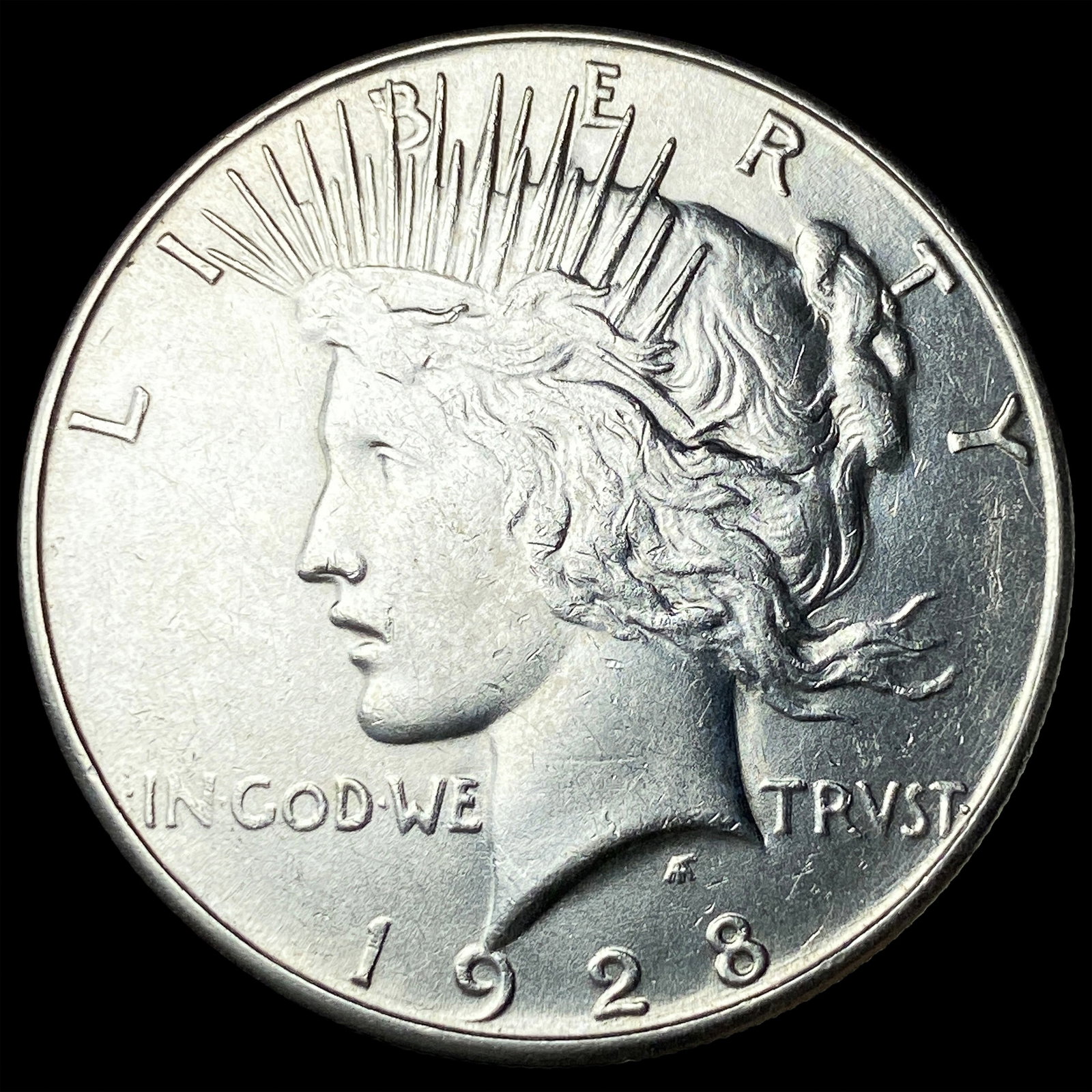 1928-S Peace Silver Dollar UNCIRCULATED: 1928-S Peace Silver Dollar UNCIRCULATED