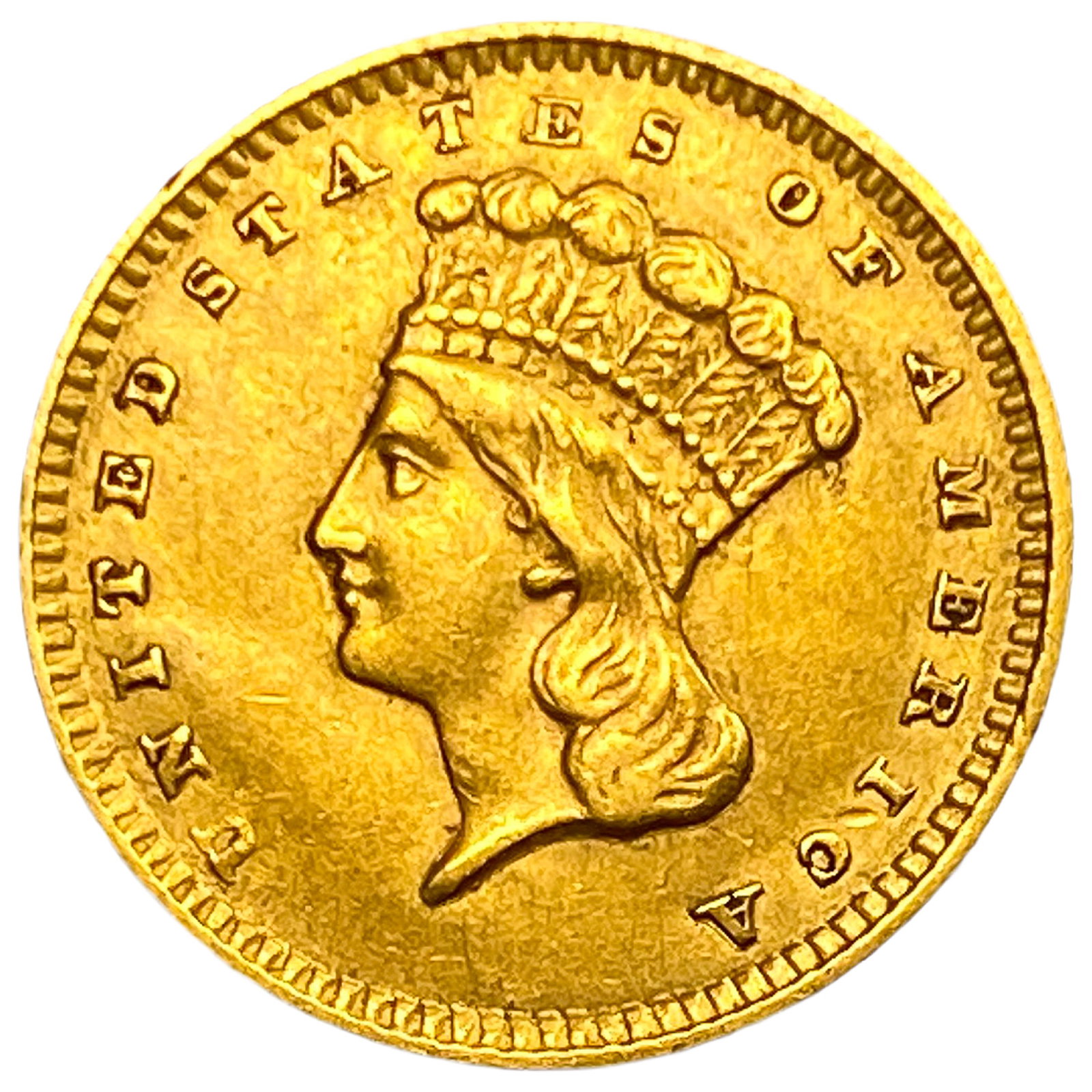 1856 Rare Gold Dollar (1 of 2)