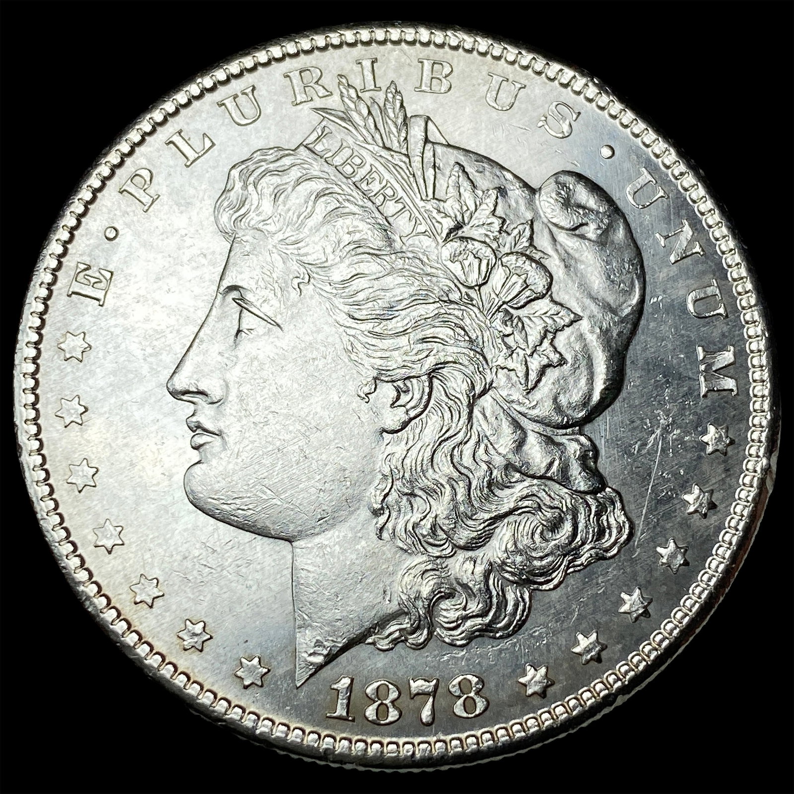 1878-S Silver Morgan Dollar UNCIRCULATED: 1878-S Silver Morgan Dollar UNCIRCULATED