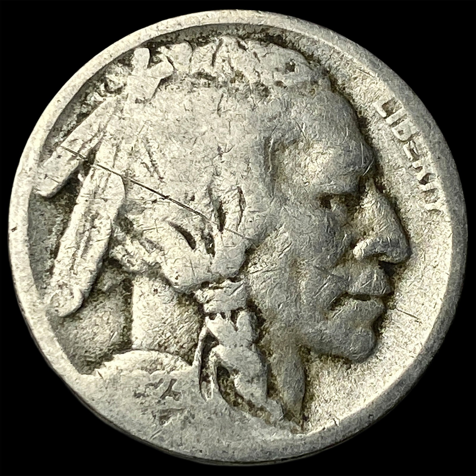 1923-S Buffalo Nickel ABOUT UNCIRCULATED: 1923-S Buffalo Nickel ABOUT UNCIRCULATED