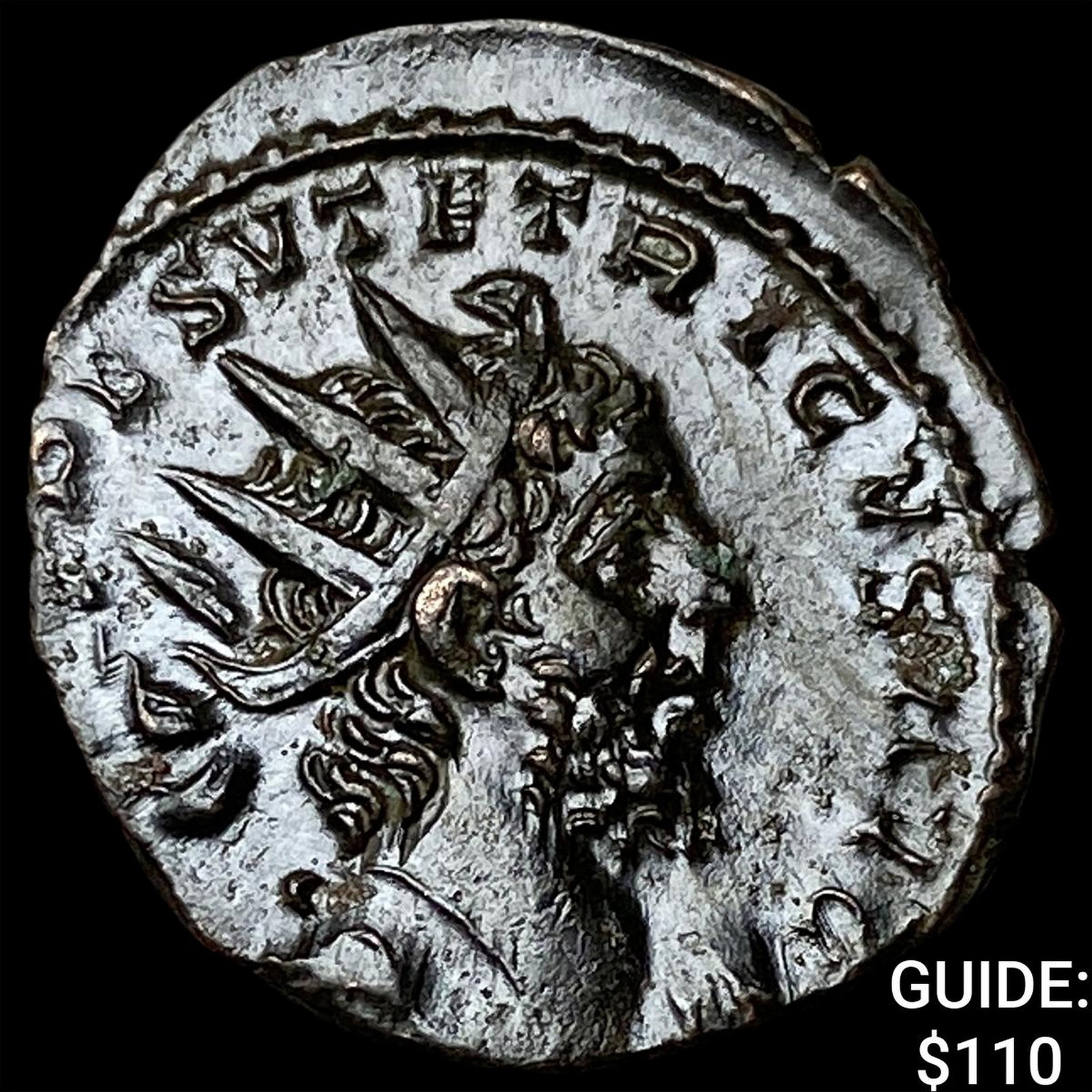 Roman Tetricus 271-274 AD BI Antoninanus CHOICE AU: Roman Tetricus 271-274 AD BI Antoninanus CHOICE AU