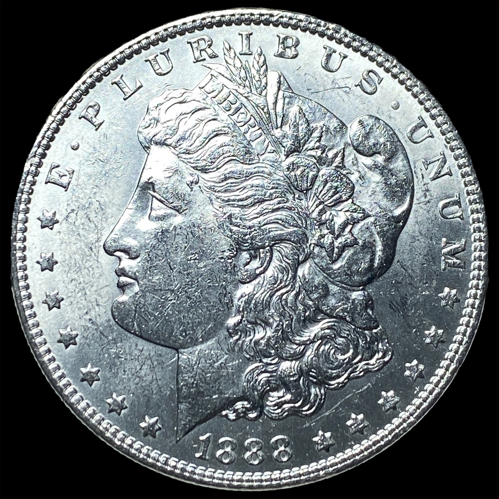 1888 Morgan Silver Dollar UNCIRCULATED: 1888 Morgan Silver Dollar UNCIRCULATED