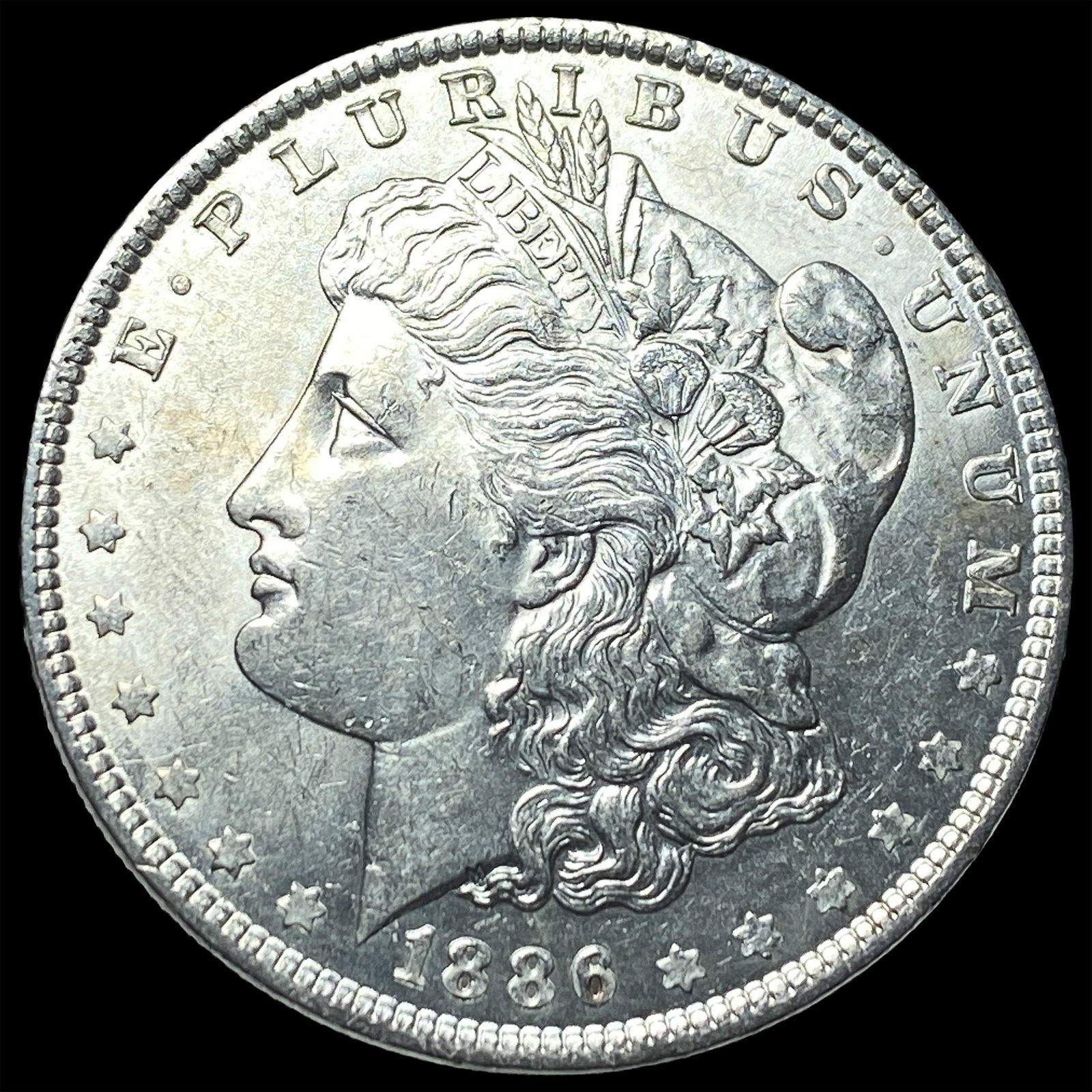 1886 Silver Morgan Dollar UNCIRCULATED: 1886 Silver Morgan Dollar UNCIRCULATED