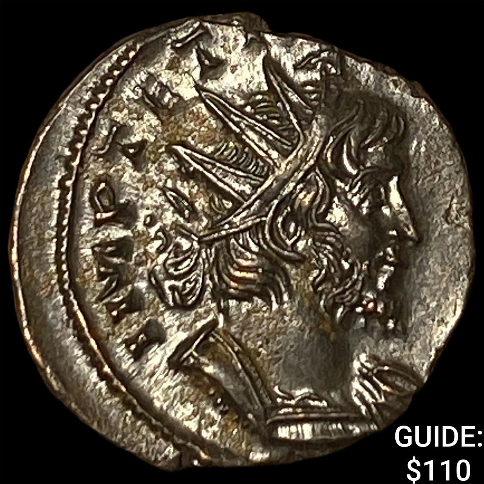 Roman Tetricus 271-274 AD BI Antoninanus CHOICE AU: Roman Tetricus 271-274 AD BI Antoninanus CHOICE AU