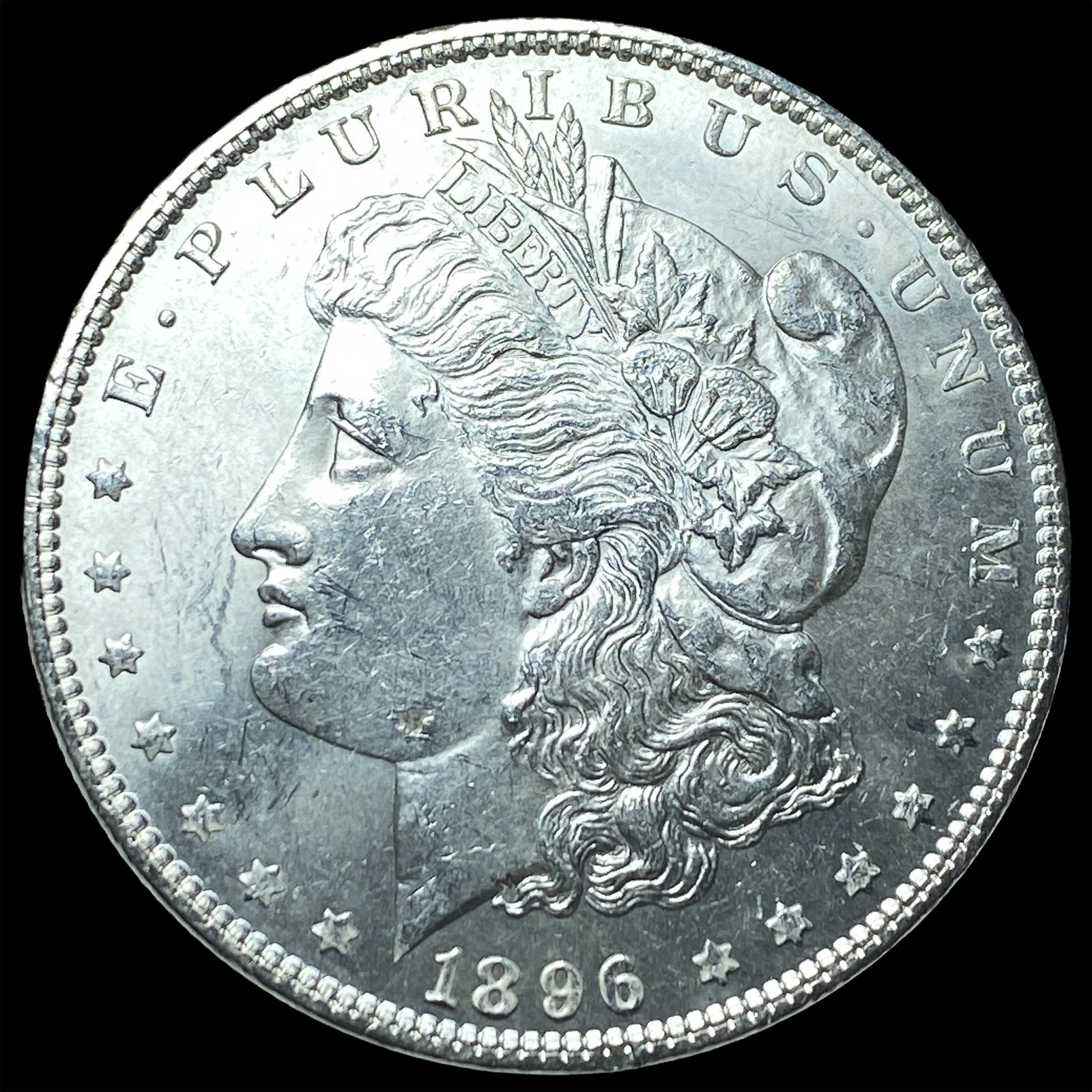 1896 Morgan Silver Dollar UNCIRCULATED: 1896 Morgan Silver Dollar UNCIRCULATED