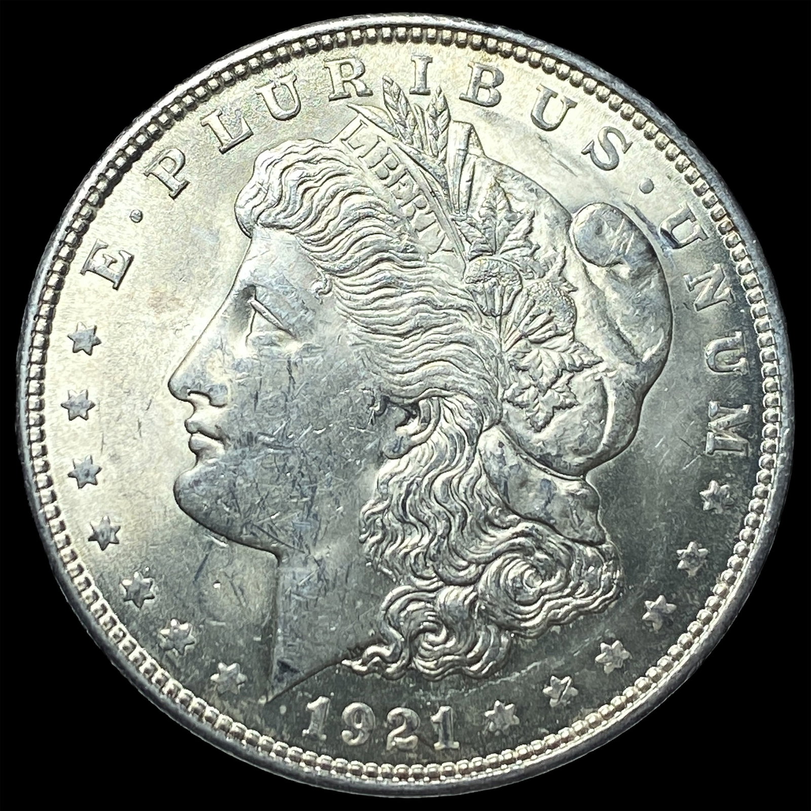 1921 Silver Morgan Dollar UNCIRCULATED: 1921 Silver Morgan Dollar UNCIRCULATED