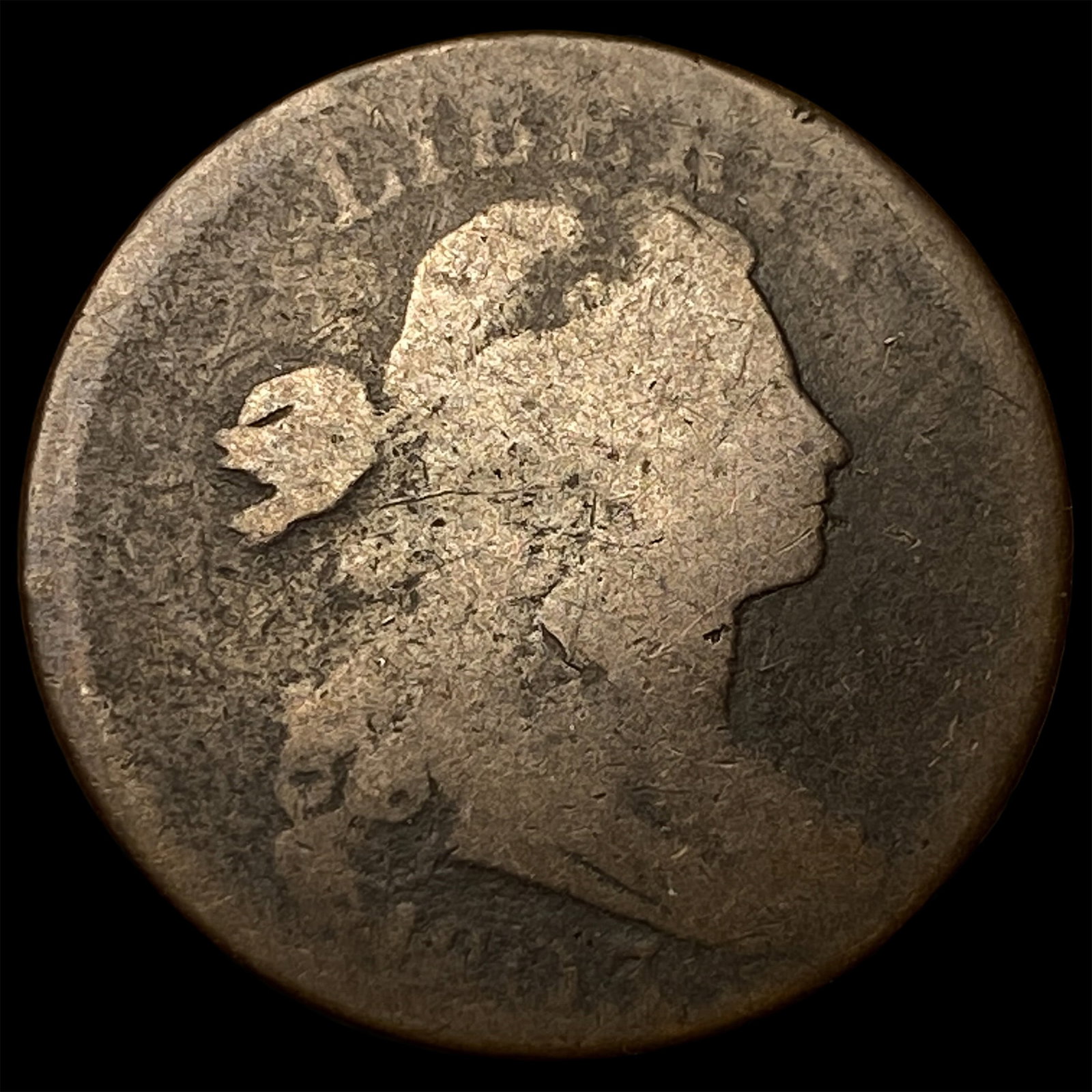 1798 Draped Bust Large Cent NICELY CIRCULATED: 1798 Draped Bust Large Cent NICELY CIRCULATED