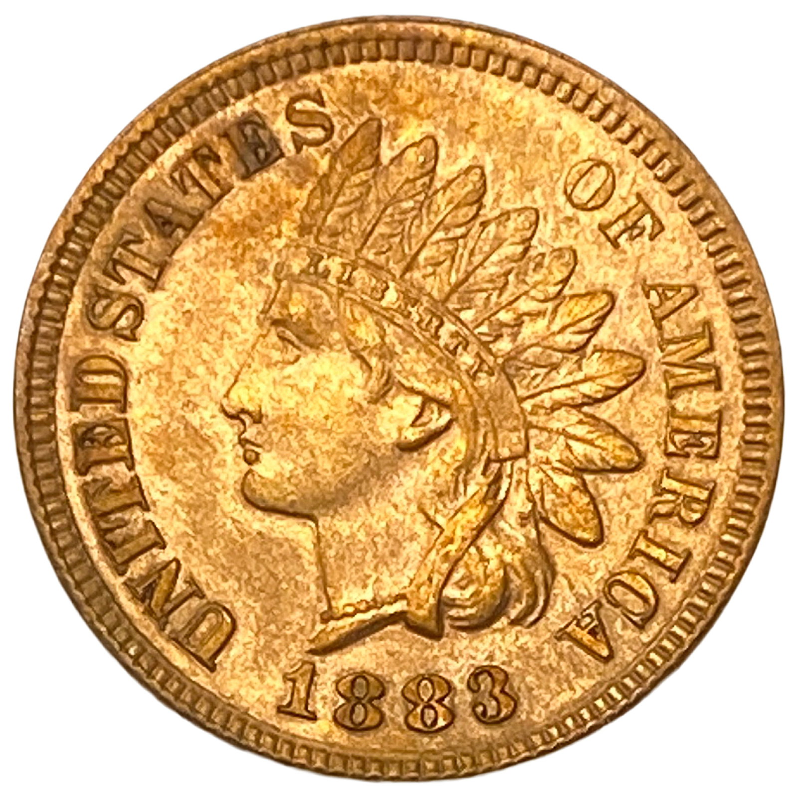 1883 Indian Head Cent (1 of 2)
