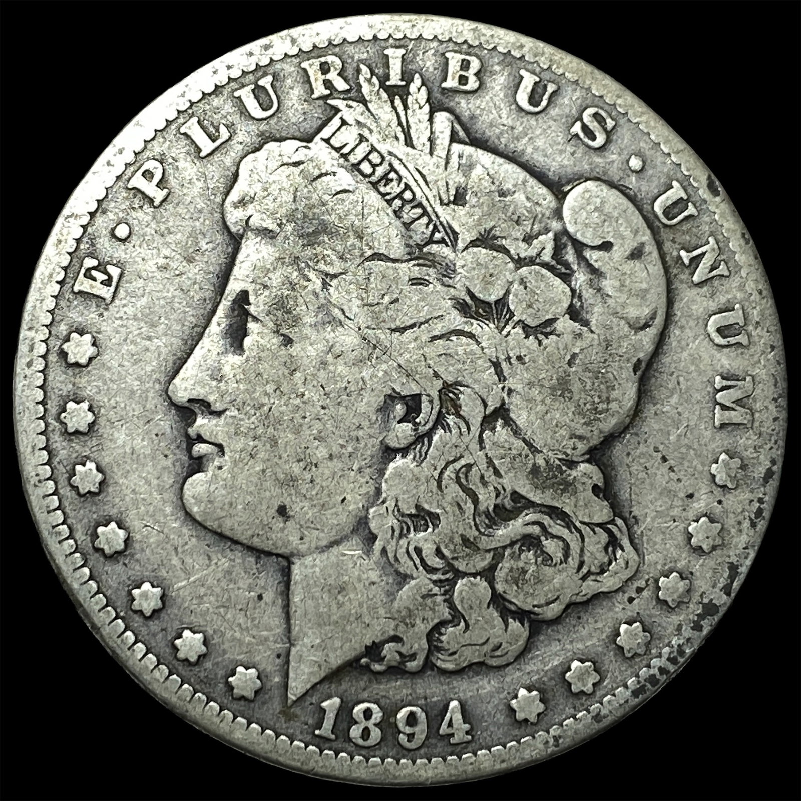1894-S Silver Morgan Dollar NICELY CIRCULATED (1 of 2)