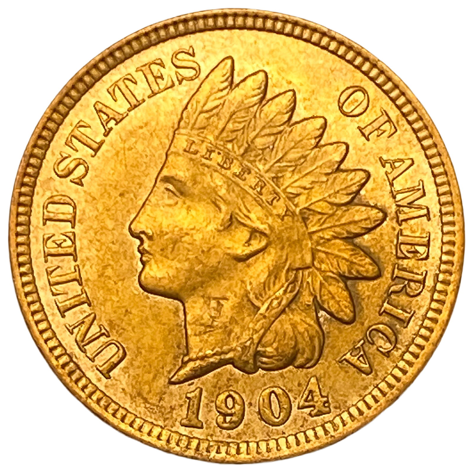 1904 Indian Head Cent (1 of 2)