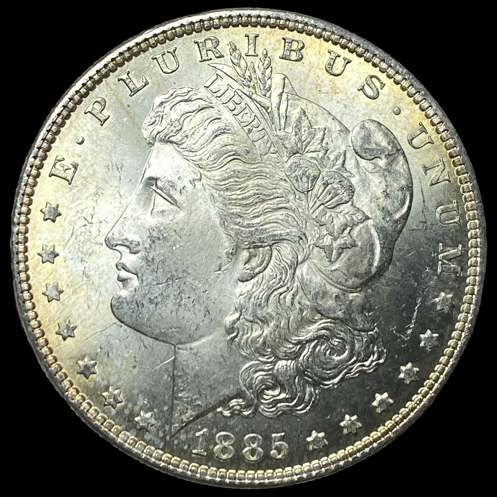 1885 Morgan Silver Dollar CHOICE BU: 1885 Morgan Silver Dollar CHOICE BU