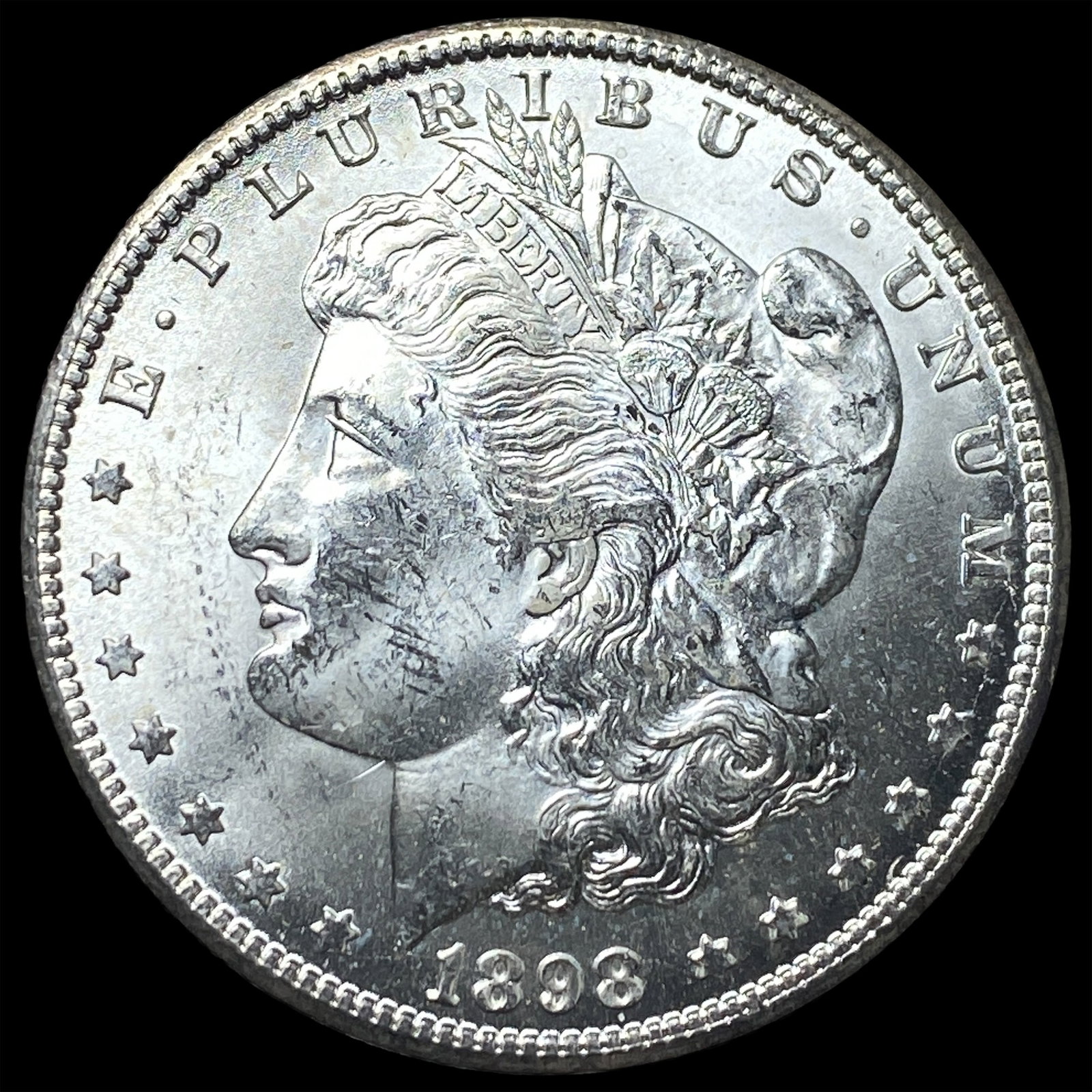 1898 Morgan Silver Dollar UNCIRCULATED: 1898 Morgan Silver Dollar UNCIRCULATED