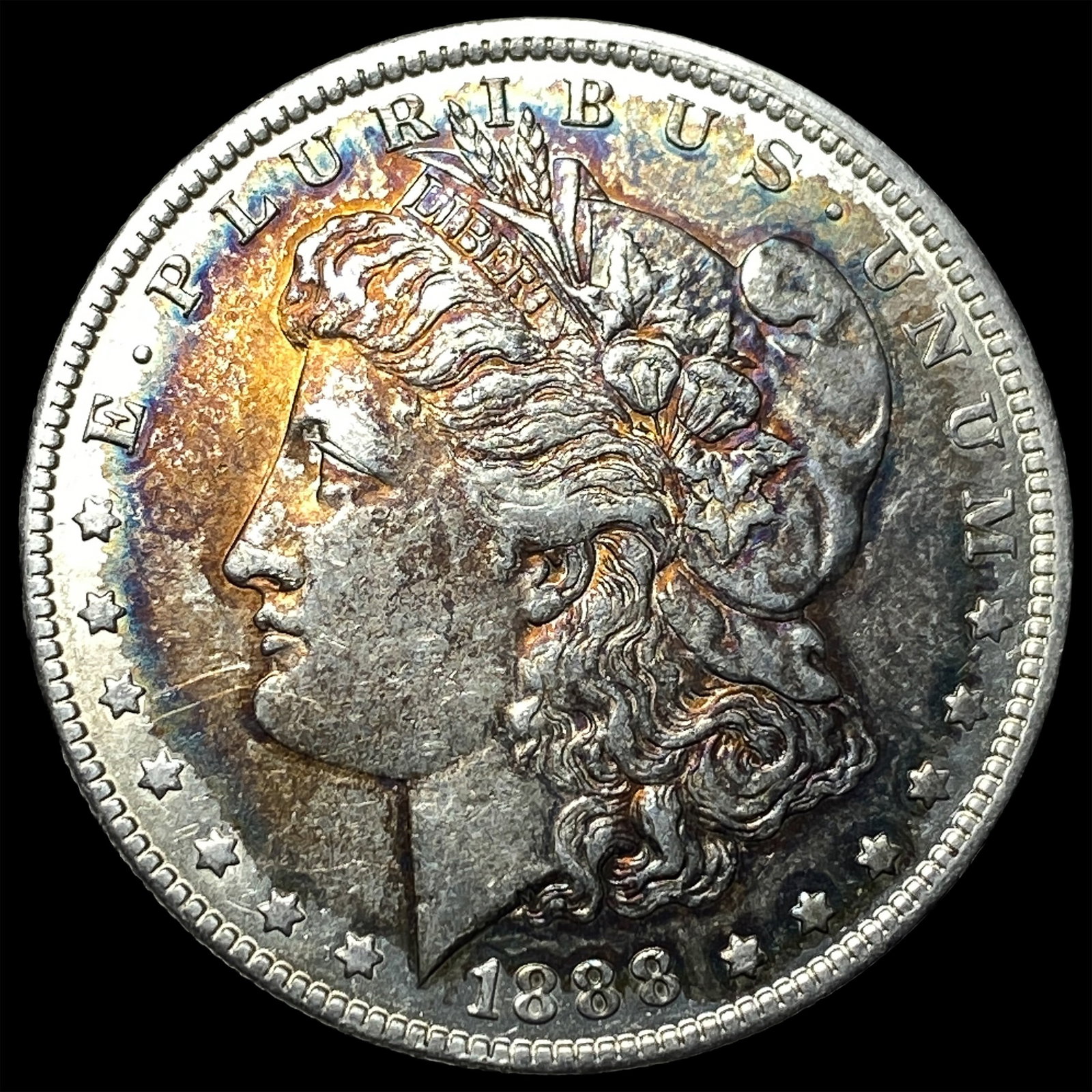 1888-S Silver Morgan Dollar CLOSELY UNCIRCULATED: 1888-S Silver Morgan Dollar CLOSELY UNCIRCULATED