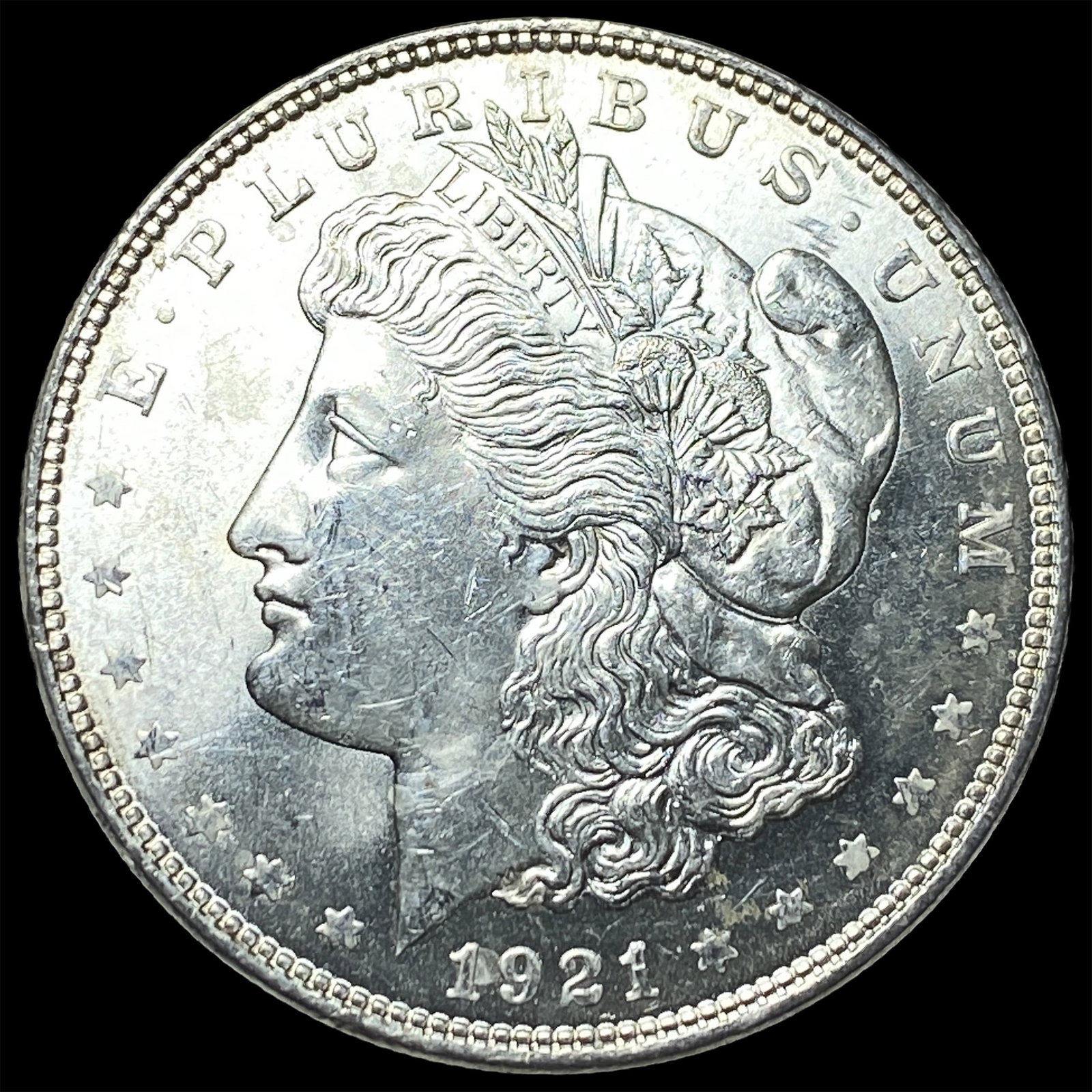 1921 Silver Morgan Dollar UNCIRCULATED: 1921 Silver Morgan Dollar UNCIRCULATED