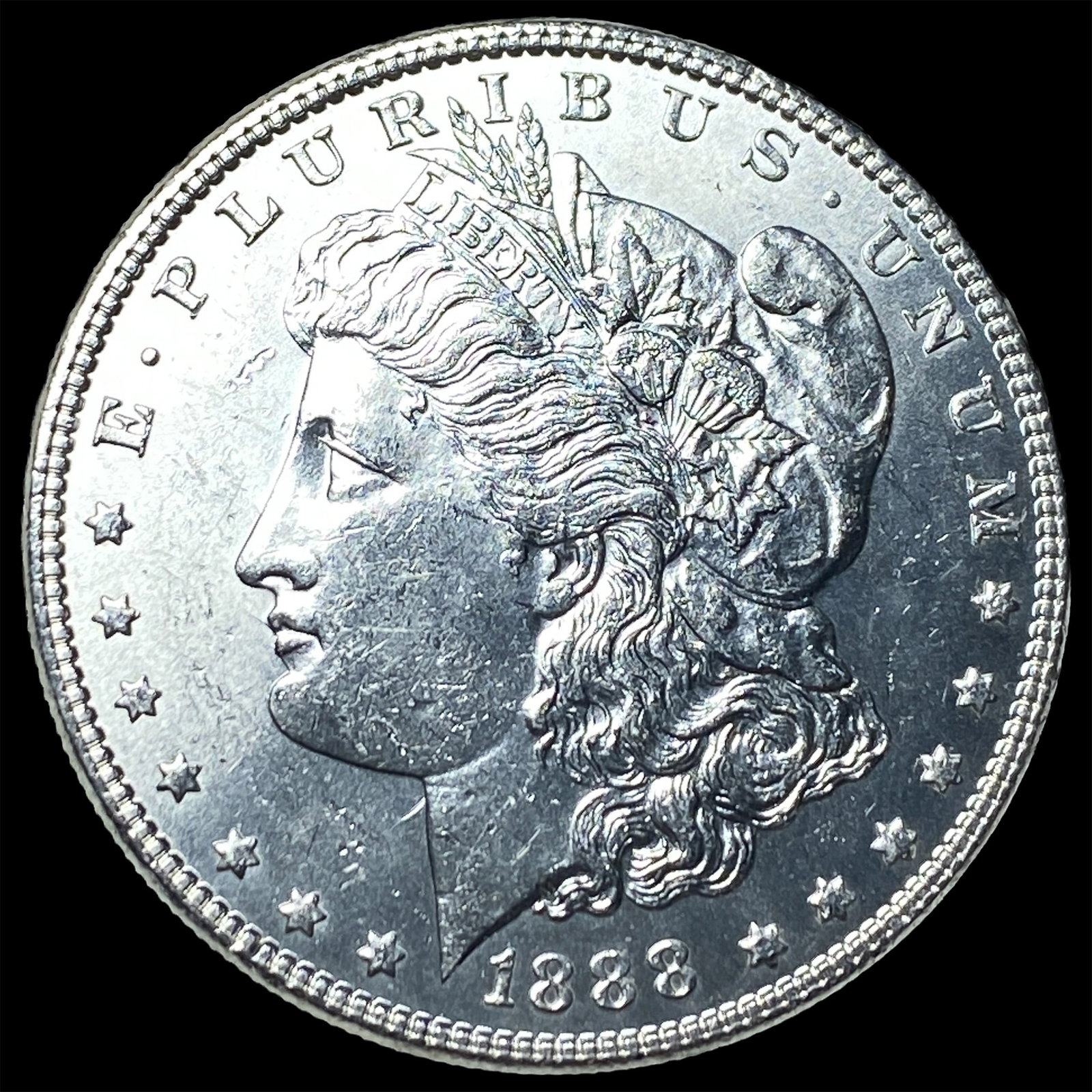 1888 Morgan Silver Dollar UNCIRCULATED: 1888 Morgan Silver Dollar UNCIRCULATED