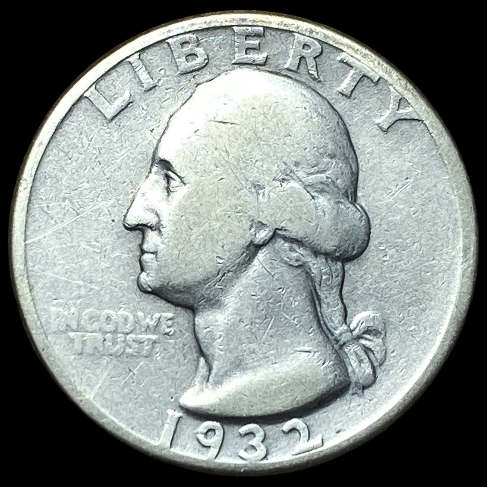 1932-D Silver Washington Quarter LIGHTLY CIRCULATED (1 of 2)