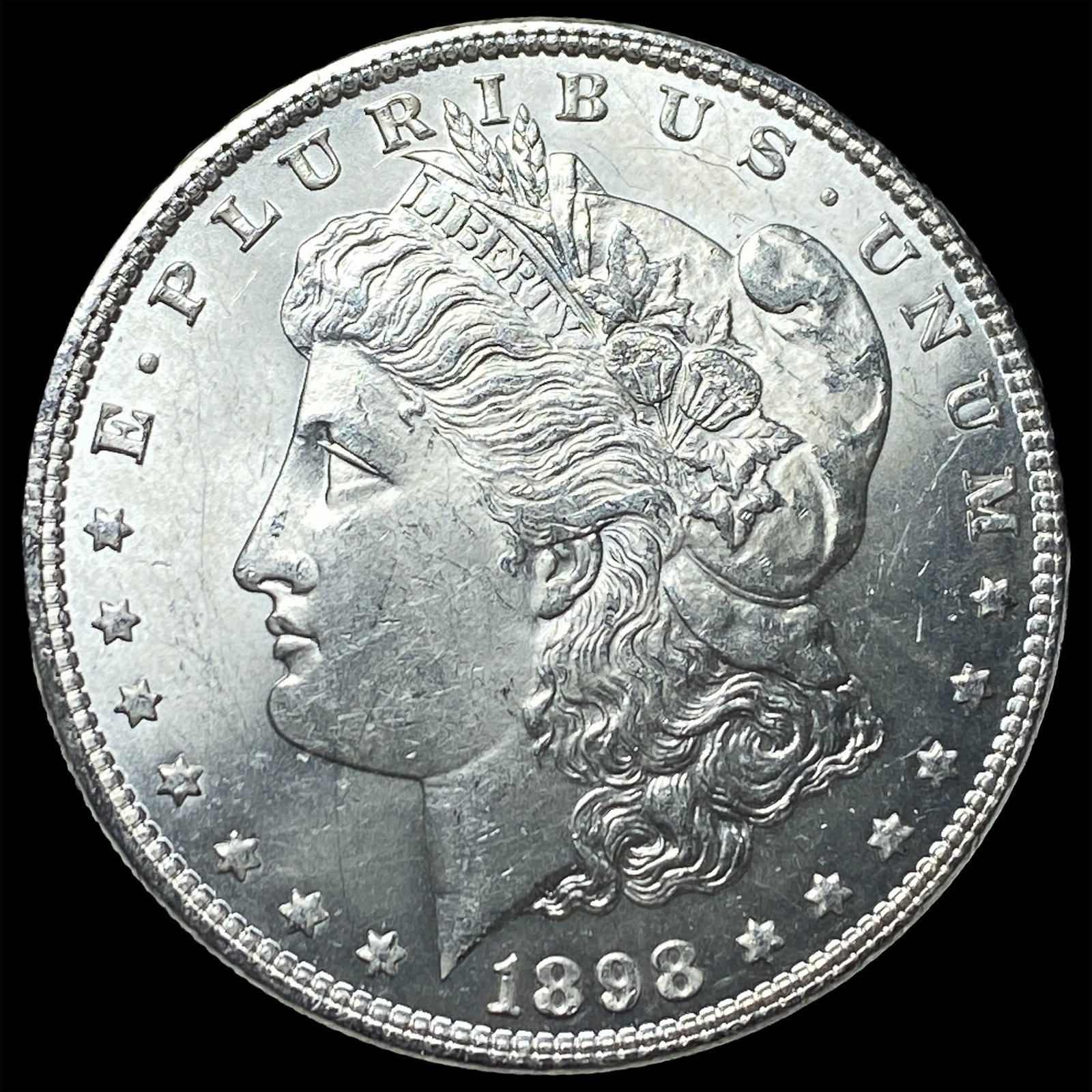 1898 Morgan Silver Dollar UNCIRCULATED: 1898 Morgan Silver Dollar UNCIRCULATED