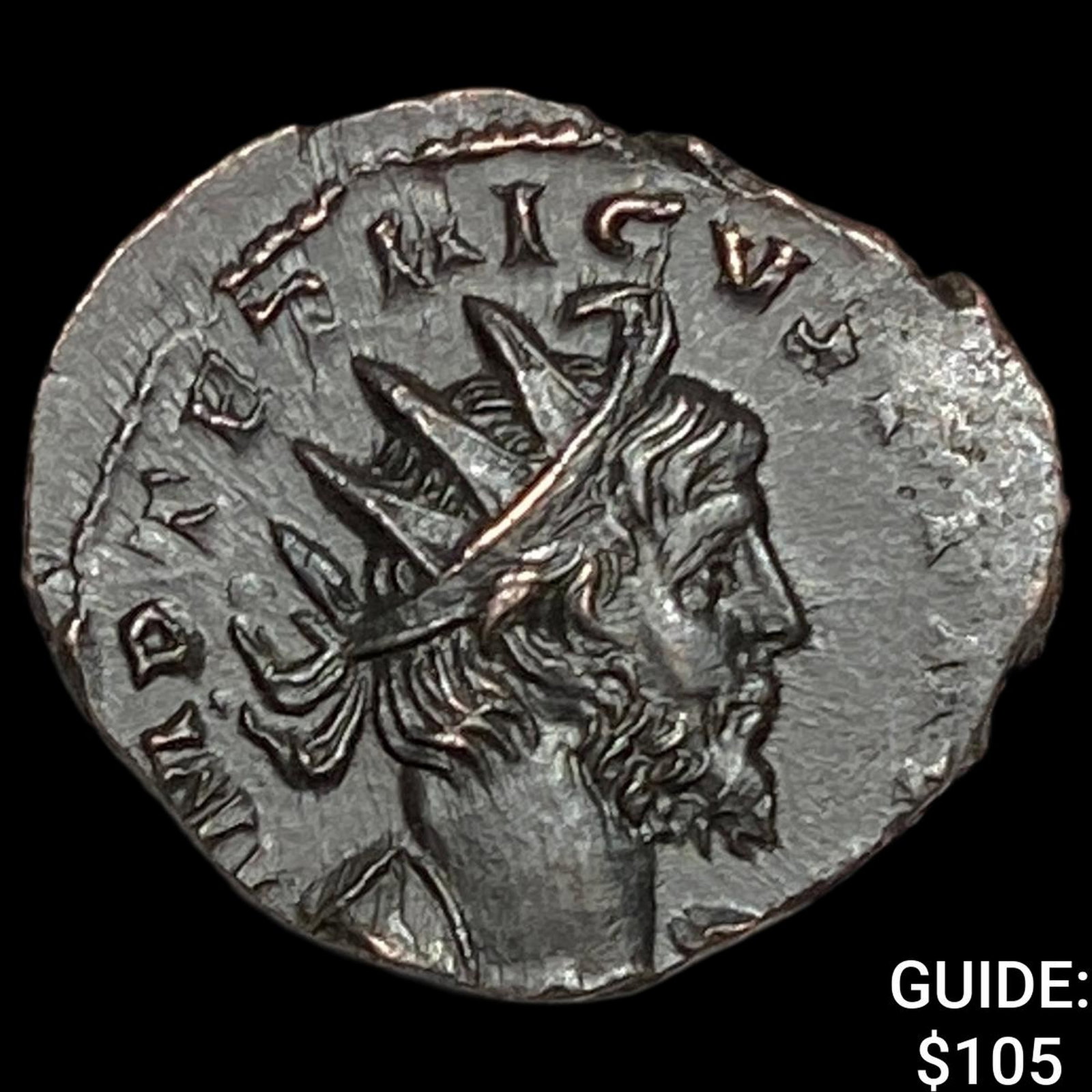 Roman Tetricus 271-274 AD BI Antoninanus CHOICE AU: Roman Tetricus 271-274 AD BI Antoninanus CHOICE AU