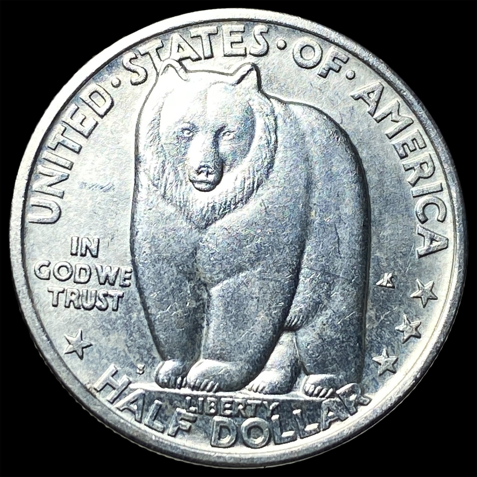 1936 Silver Half Dollar San Francisco-Oakland Bay Bridge NEARLY UNCIRCULATED: 1936 Silver Half Dollar San Francisco-Oakland Bay Bridge NEARLY UNCIRCULATED