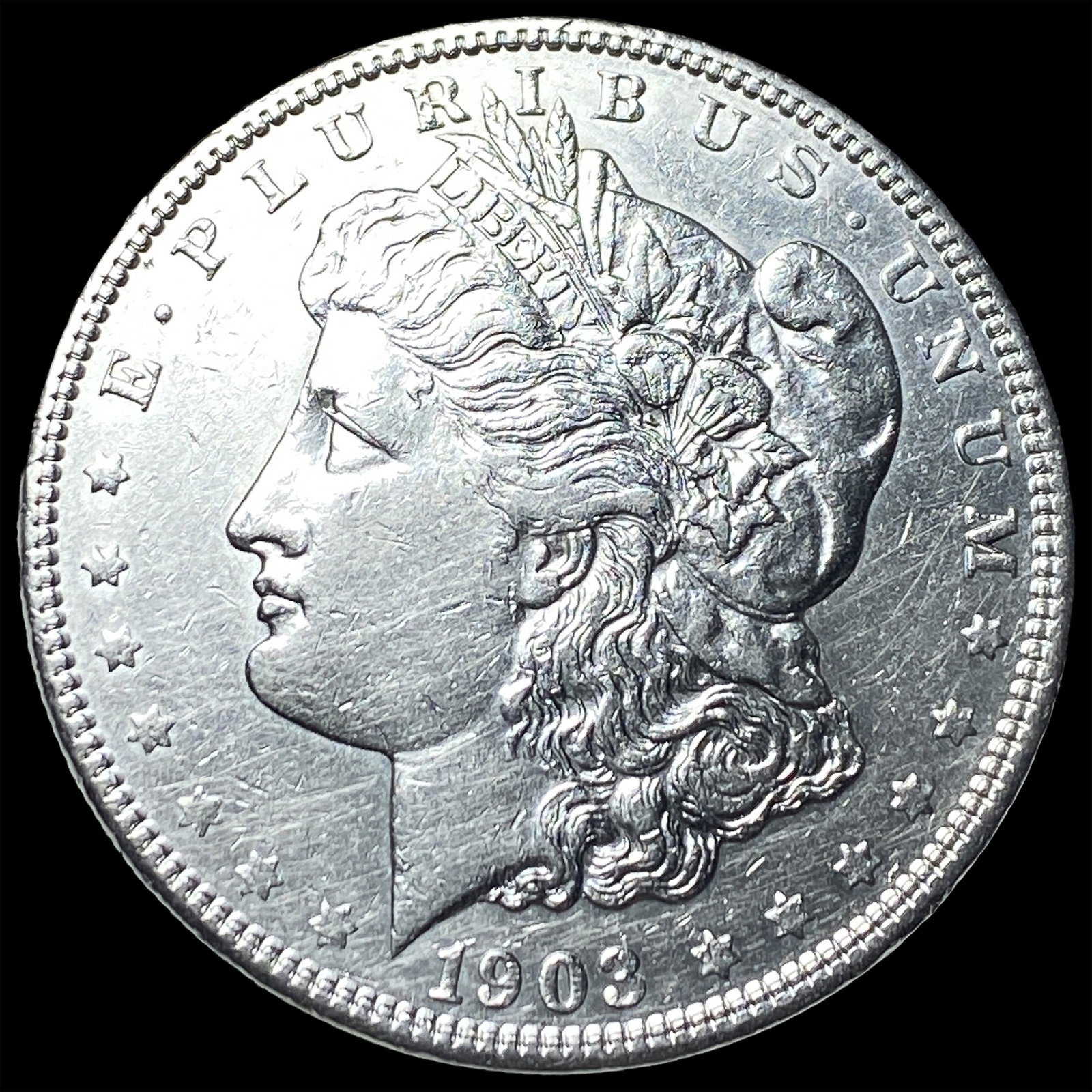 1903 Morgan Silver Dollar CLOSELY UNCIRCULATED: 1903 Morgan Silver Dollar CLOSELY UNCIRCULATED