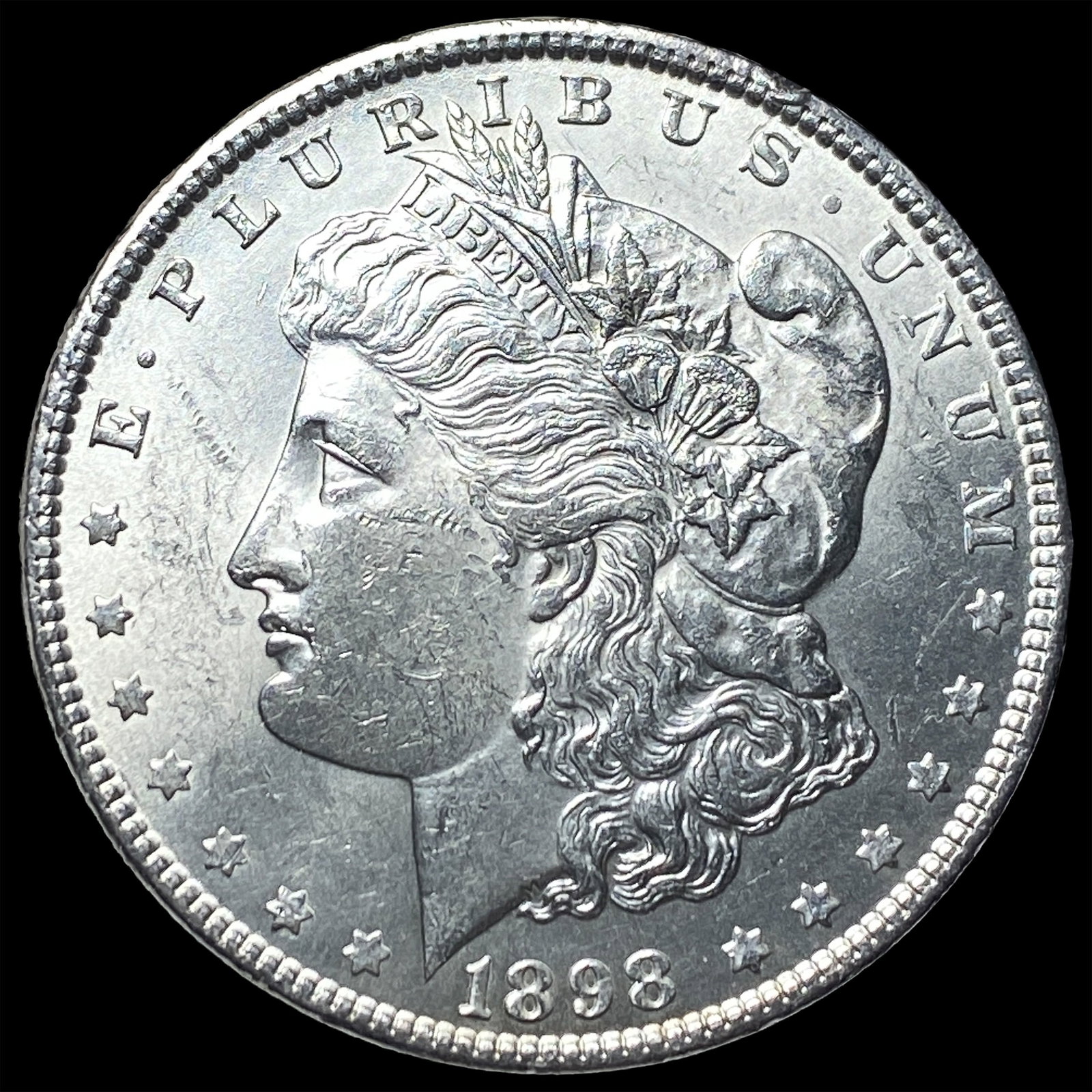 1898 Morgan Silver Dollar UNCIRCULATED: 1898 Morgan Silver Dollar UNCIRCULATED