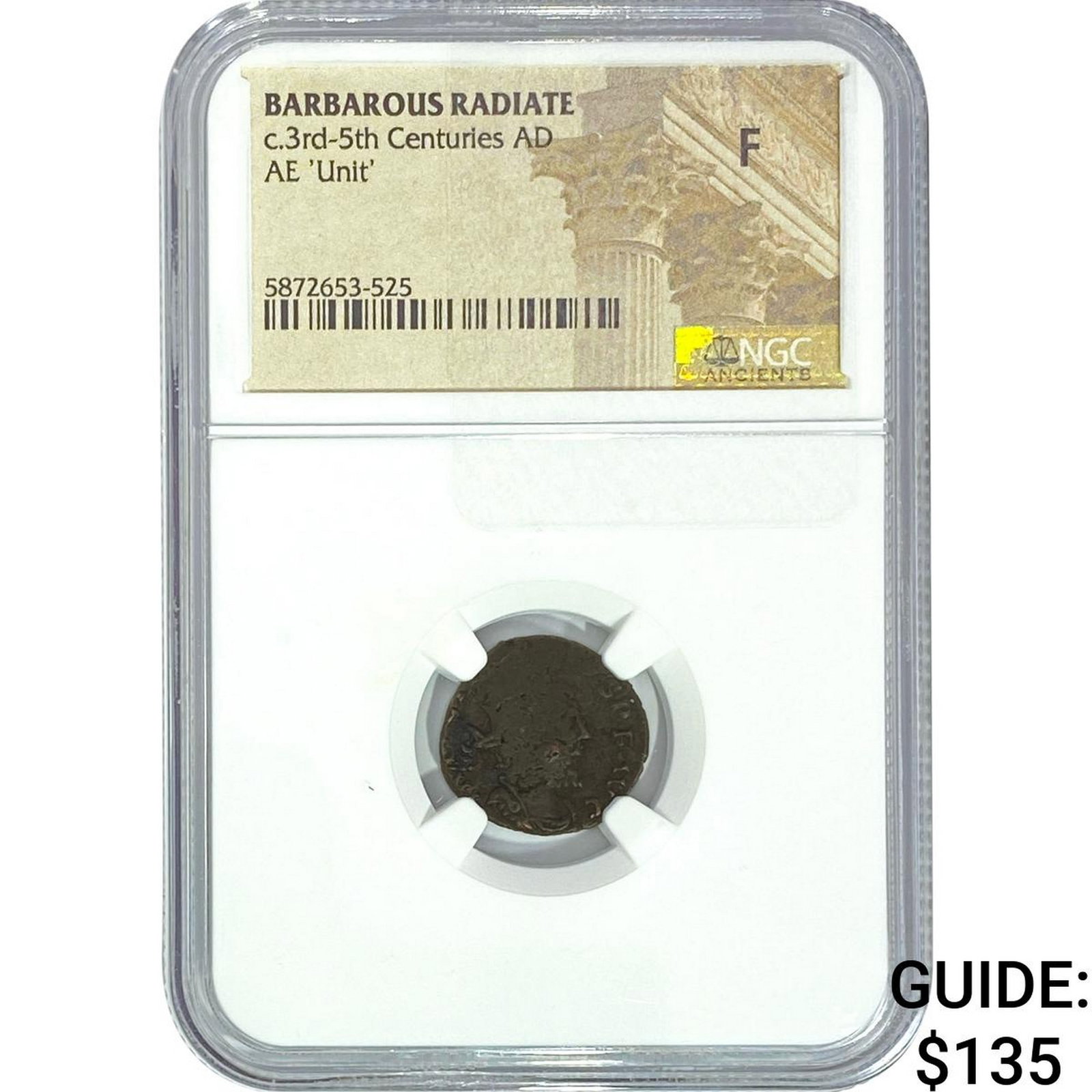 Barbarous Radiate c.3rd-5th Centuries AD AE 'Unit' NGC F (1 of 2)