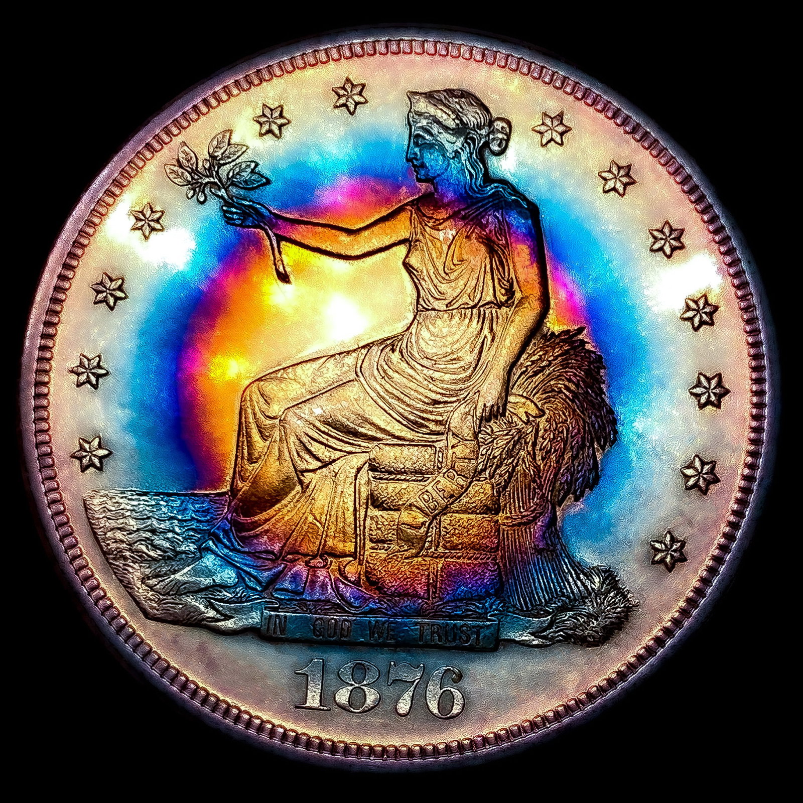 1876-S Silver Trade Dollar: 1876-S Silver Trade Dollar