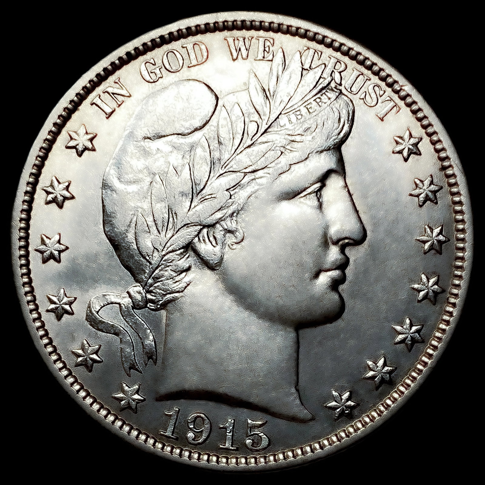 1915 Barber Half Dollar (1 of 2)