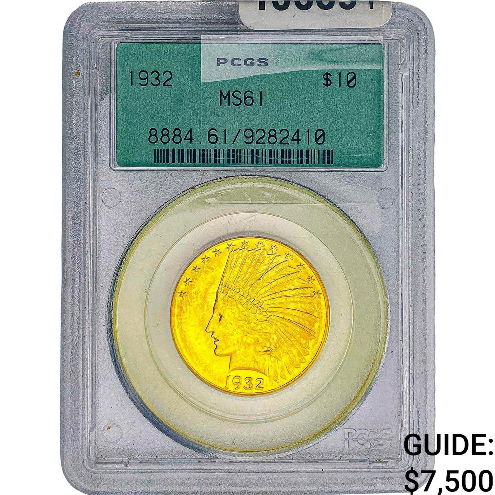 1932 $10 Gold Eagle PCGS MS61 (1 of 2)