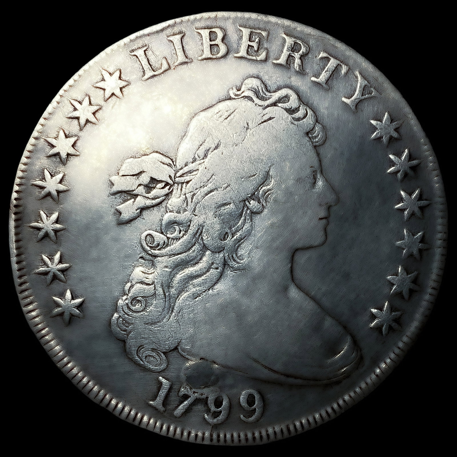 1799 Draped Bust Dollar (1 of 2)
