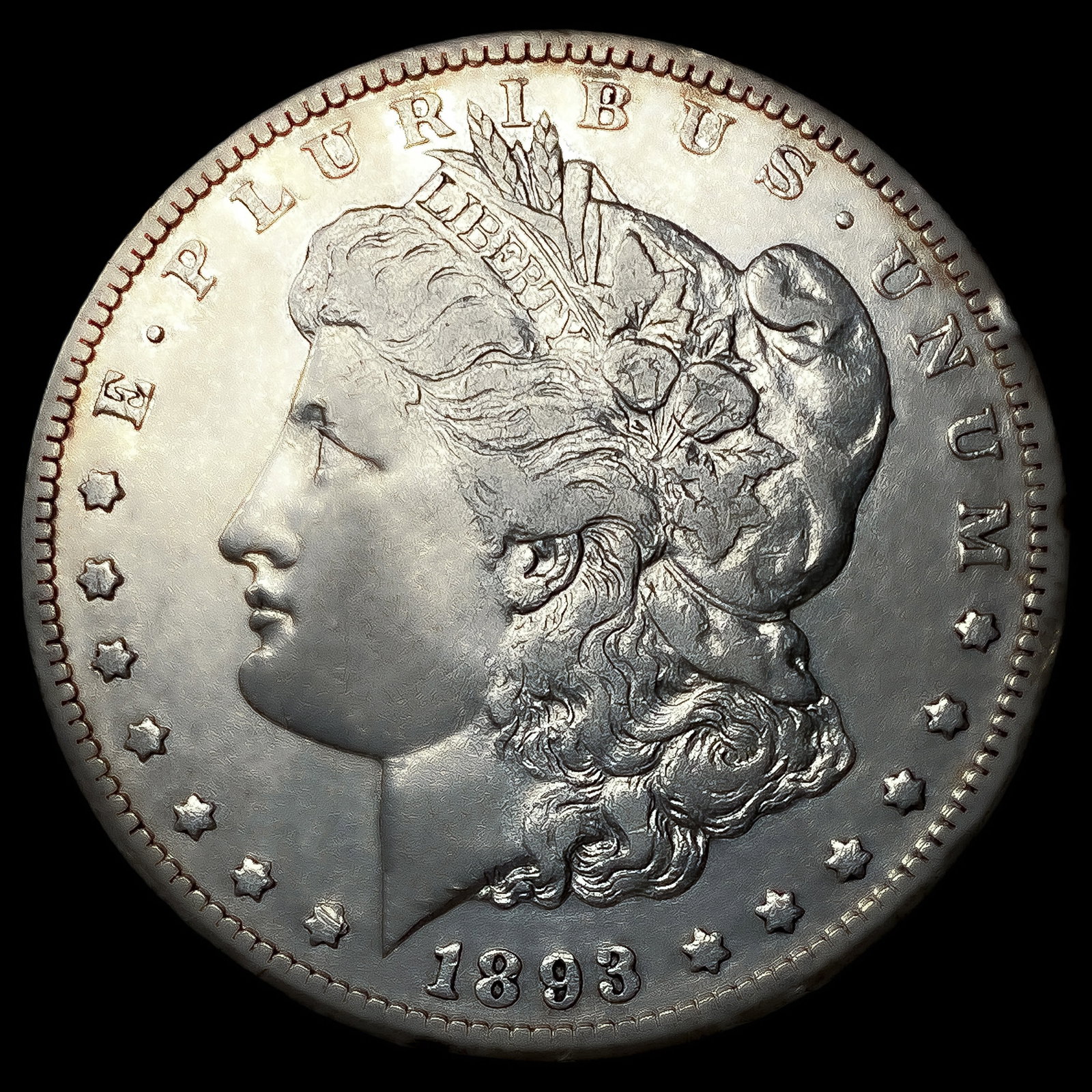 1893-CC Morgan Silver Dollar: 1893-CC Morgan Silver Dollar