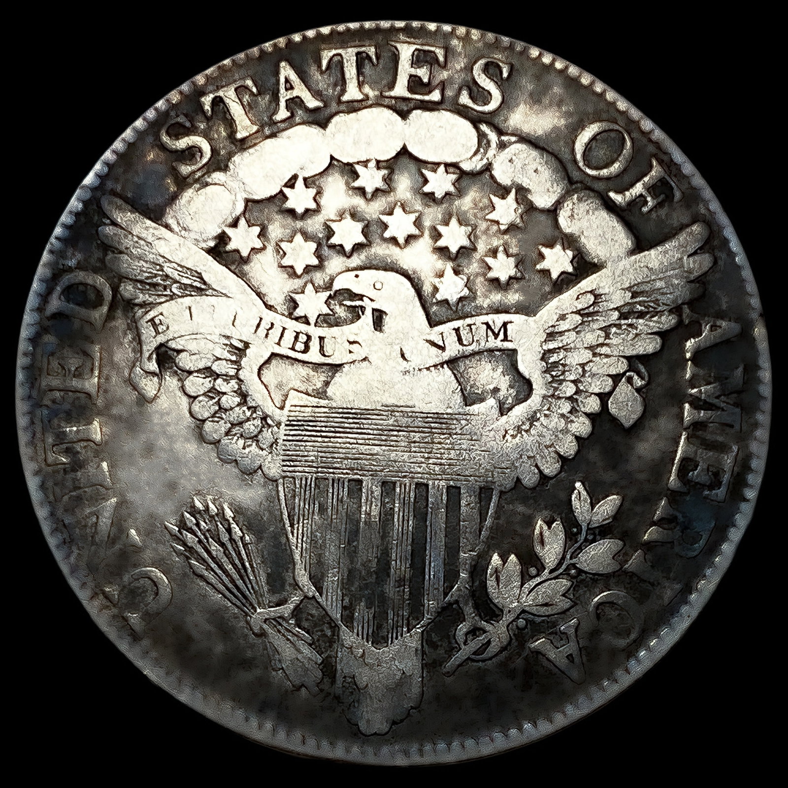 1806/5 Draped Bust Half Dollar ABOUT UNCIRCULATED - 2