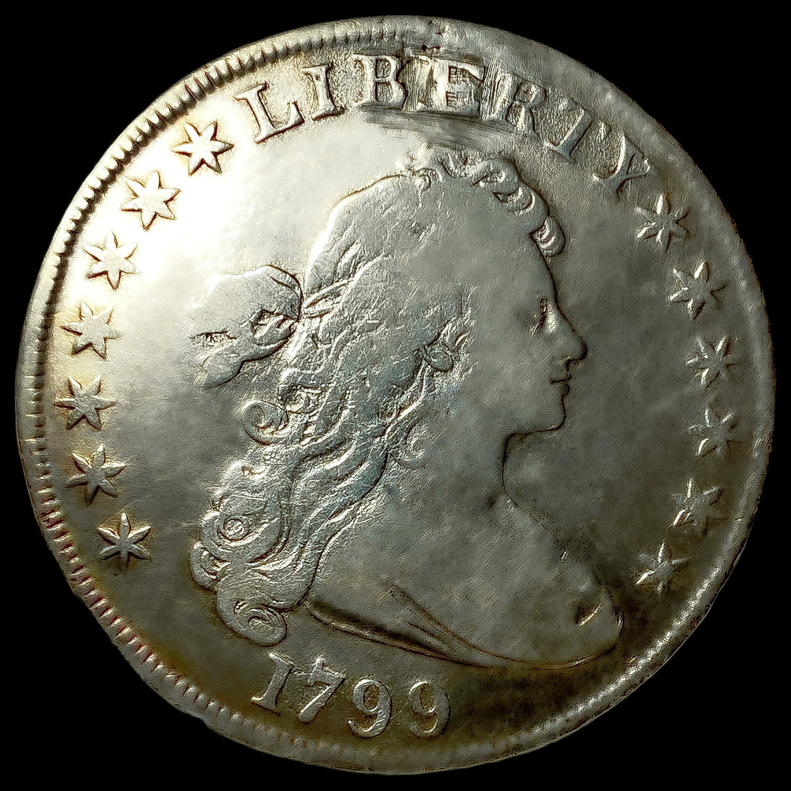 1799 Draped Bust Dollar (1 of 2)