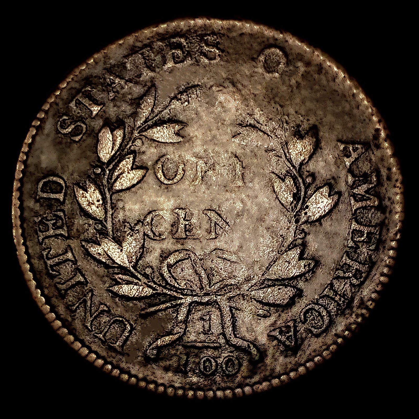 1801 Draped Bust Large Cent ABOUT UNCIRCULATED - 2