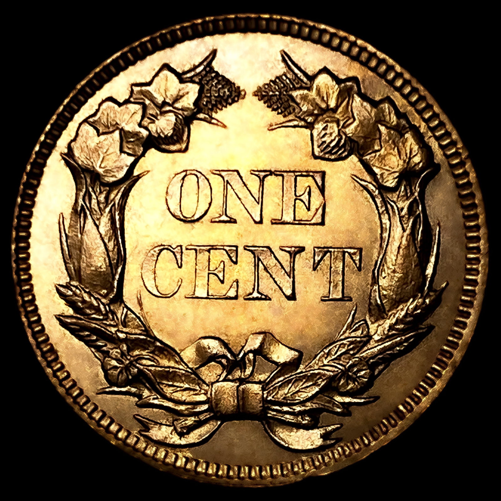 1857 Flying Eagle Cent CHOICE BU - 2